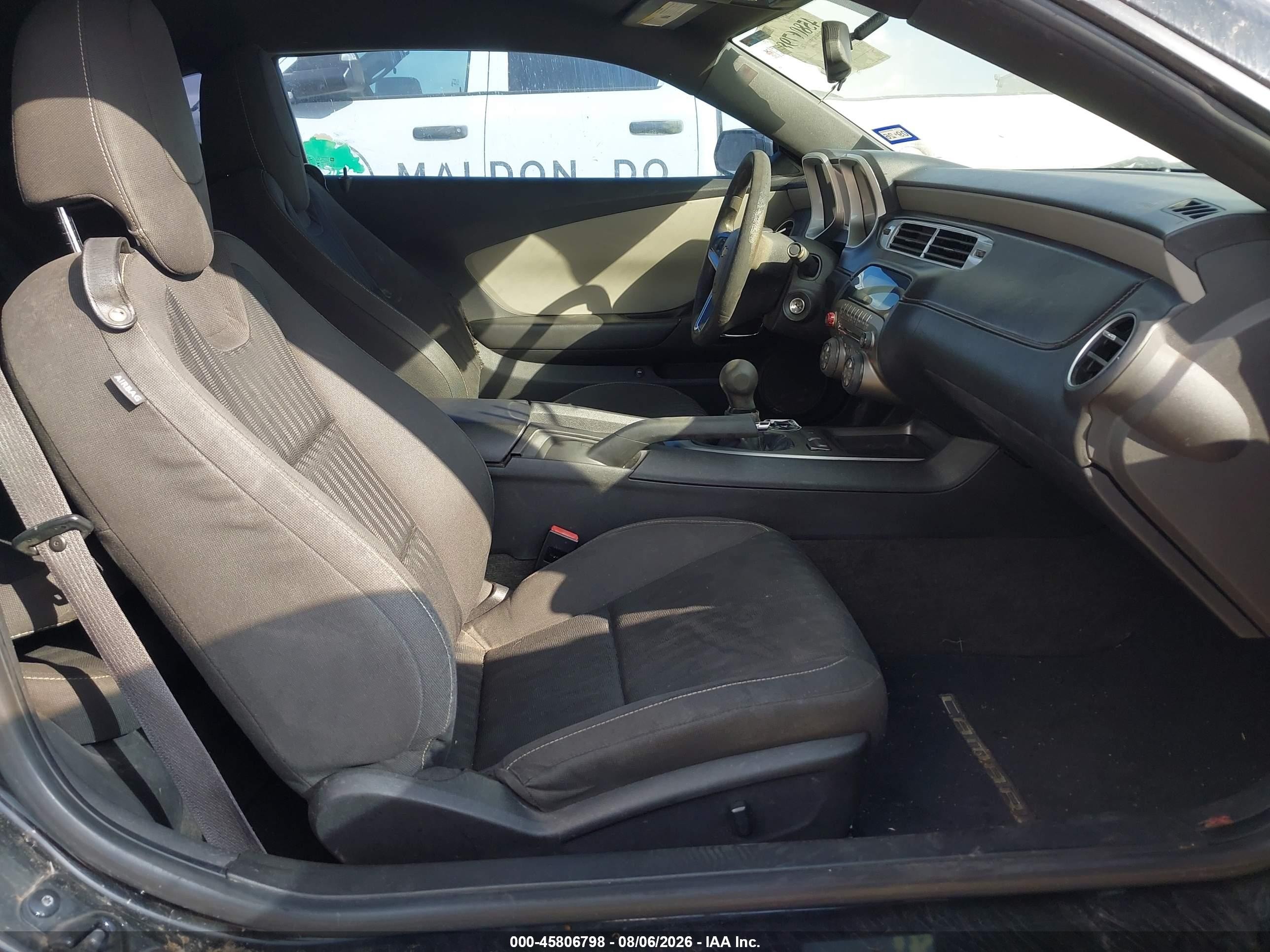 2012 Chevrolet Camaro 1ls Black vin: 2G1FE1E31C9169595