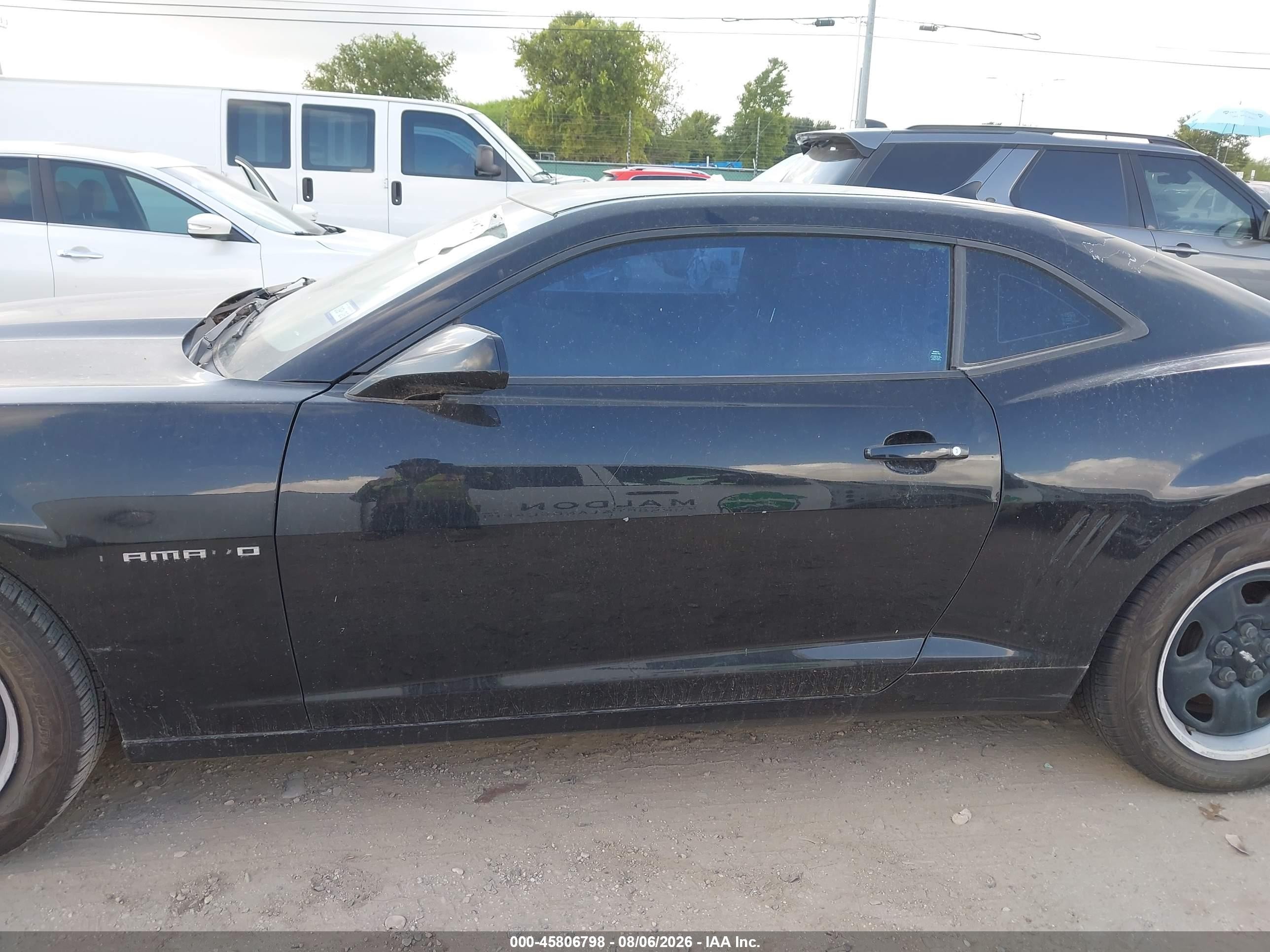 2012 Chevrolet Camaro 1ls Black vin: 2G1FE1E31C9169595