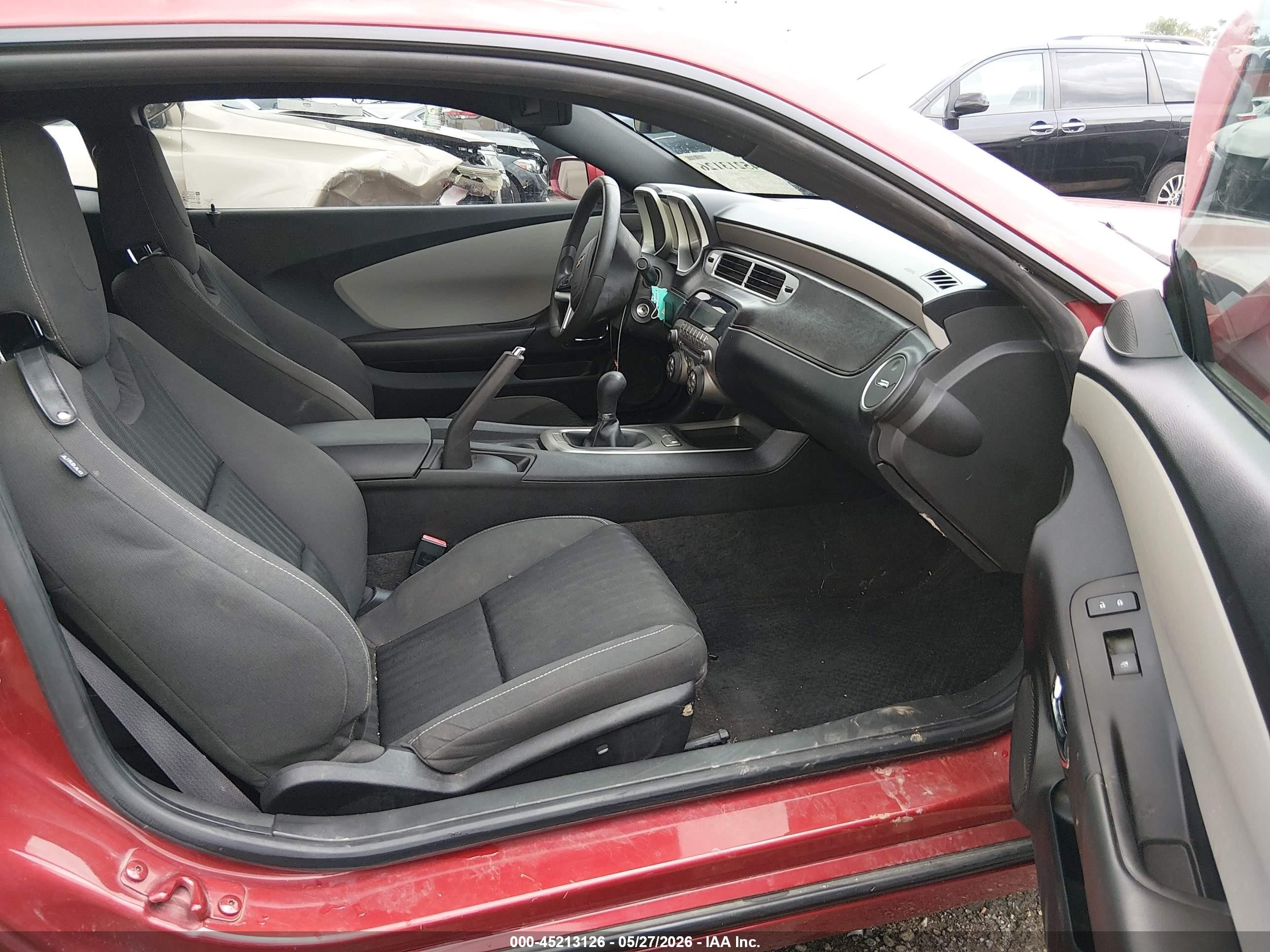 2014 Chevrolet Camaro 1ls Red vin: 2G1FE1E32E9200940