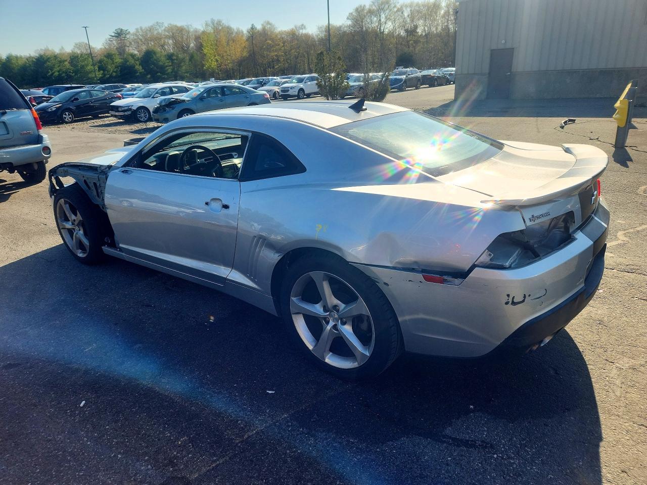 2015 Chevrolet Camaro Lt Silver vin: 2G1FE1E33F9181963
