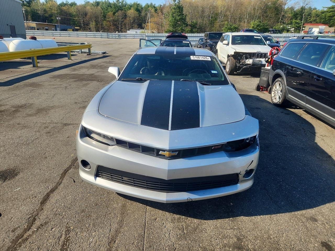 2015 Chevrolet Camaro Lt Silver vin: 2G1FE1E33F9181963