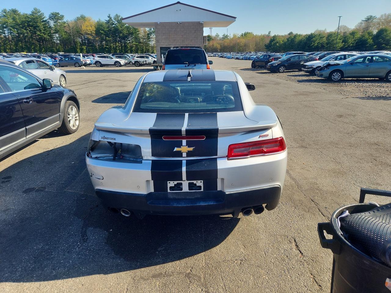 2015 Chevrolet Camaro Lt Silver vin: 2G1FE1E33F9181963