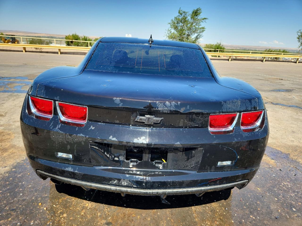 2012 Chevrolet Camaro Ls Black vin: 2G1FE1E34C9141306