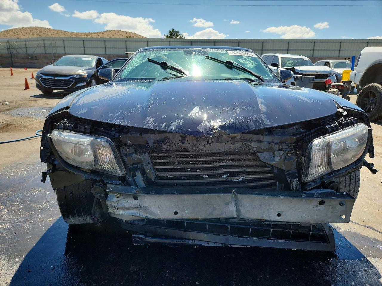 2012 Chevrolet Camaro Ls Black vin: 2G1FE1E34C9141306