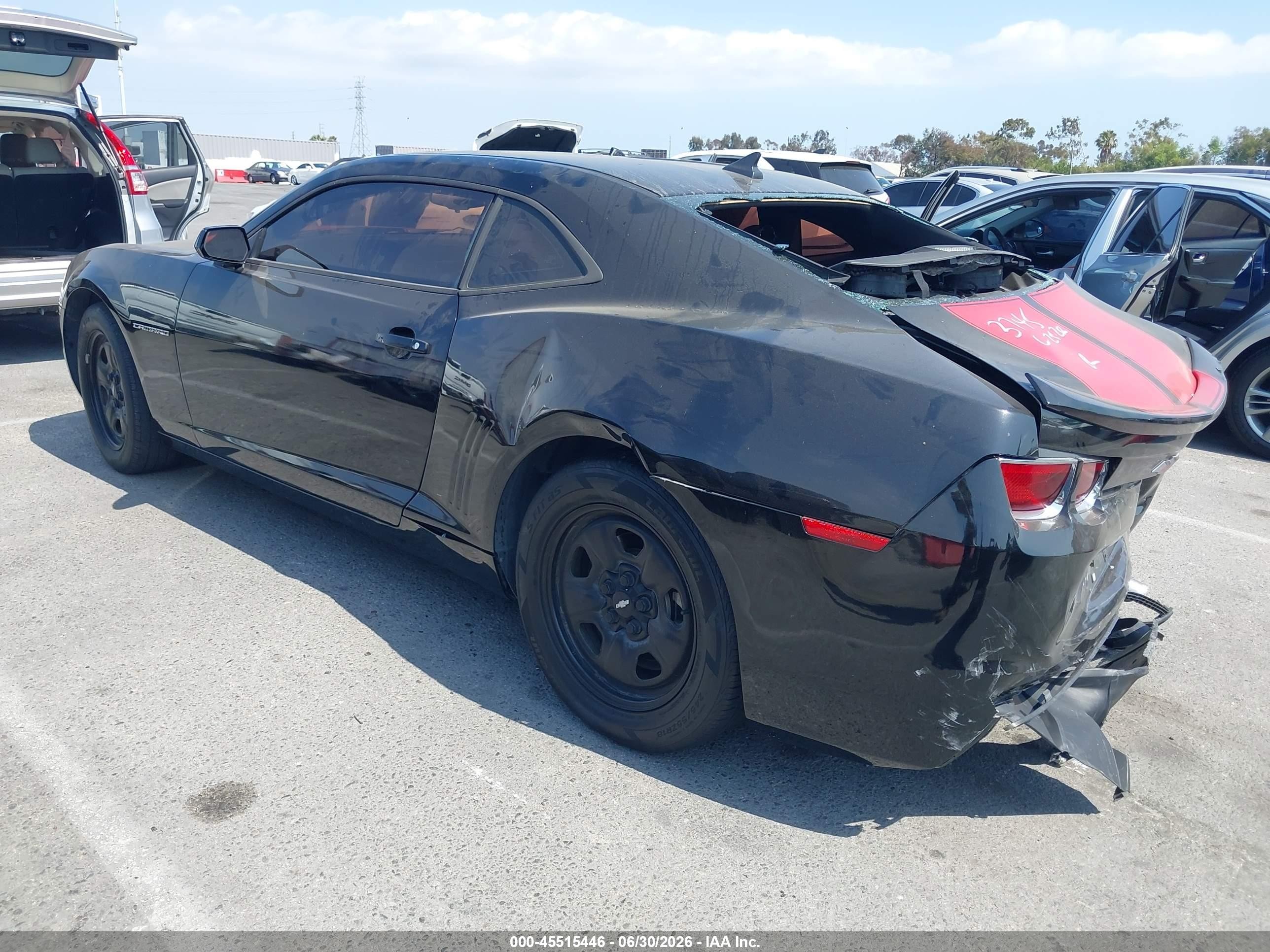 2012 Chevrolet Camaro 1ls Black vin: 2G1FE1E34C9163631