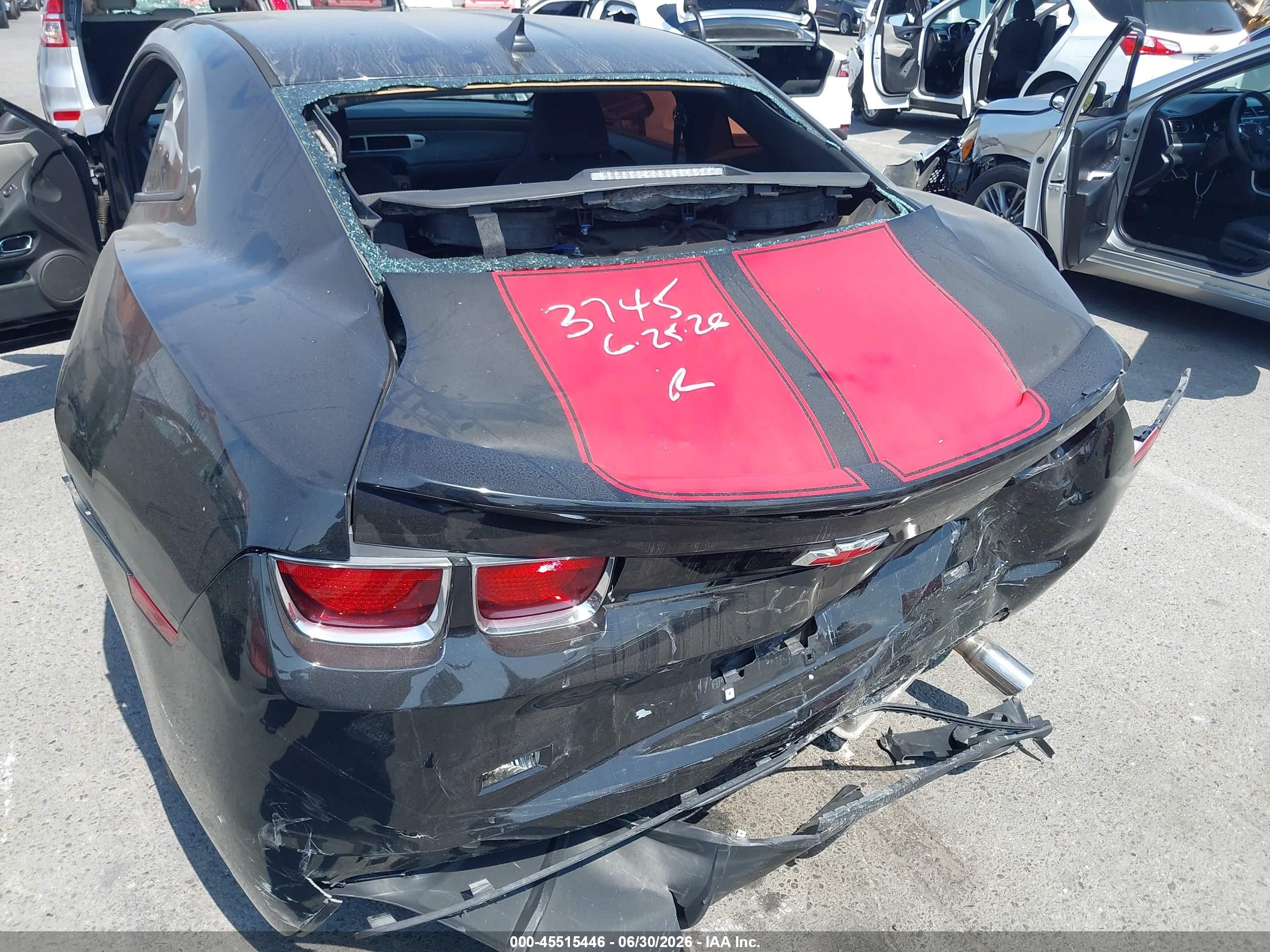 2012 Chevrolet Camaro 1ls Black vin: 2G1FE1E34C9163631
