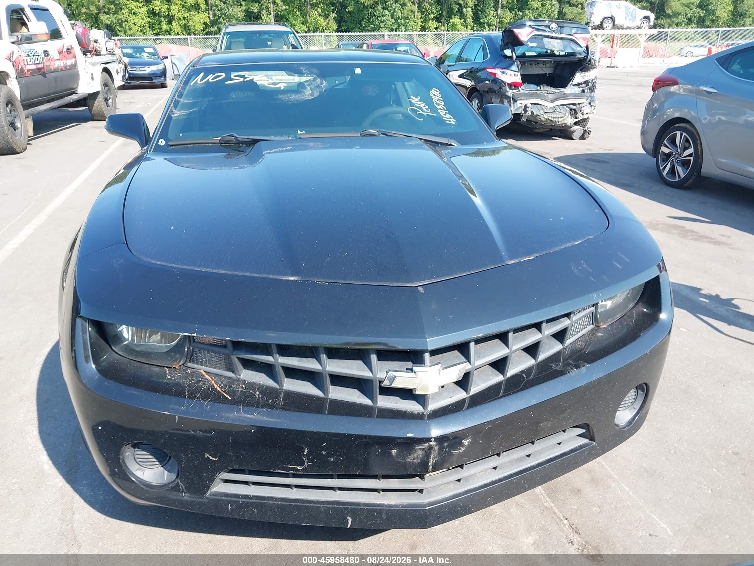 2012 Chevrolet Camaro 1ls Black vin: 2G1FE1E35C9142674