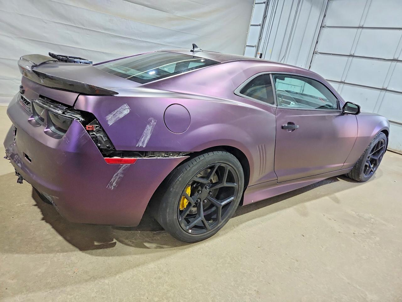 2012 Chevrolet Camaro Ls Purple vin: 2G1FE1E35C9187601