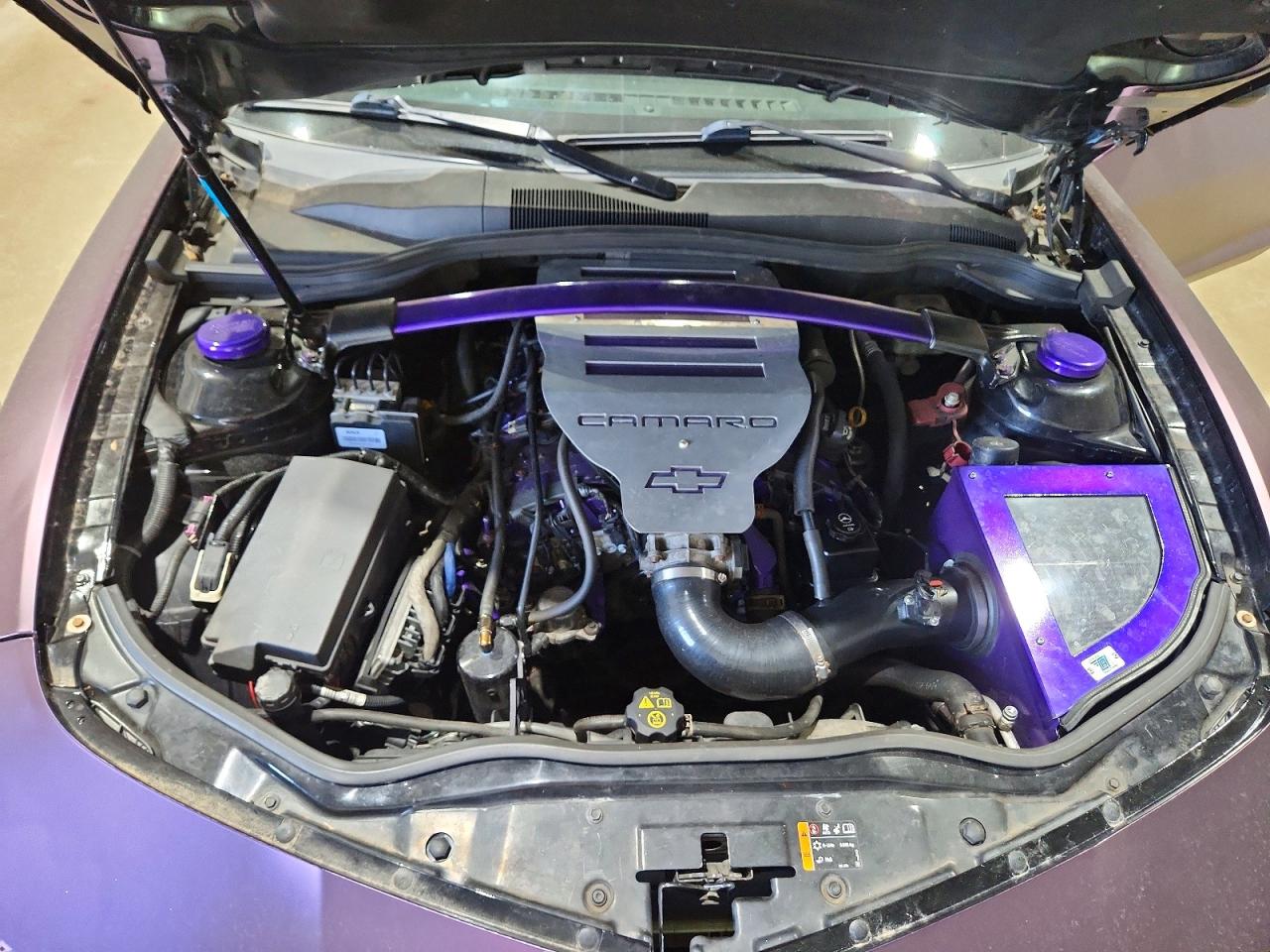 2012 Chevrolet Camaro Ls Purple vin: 2G1FE1E35C9187601