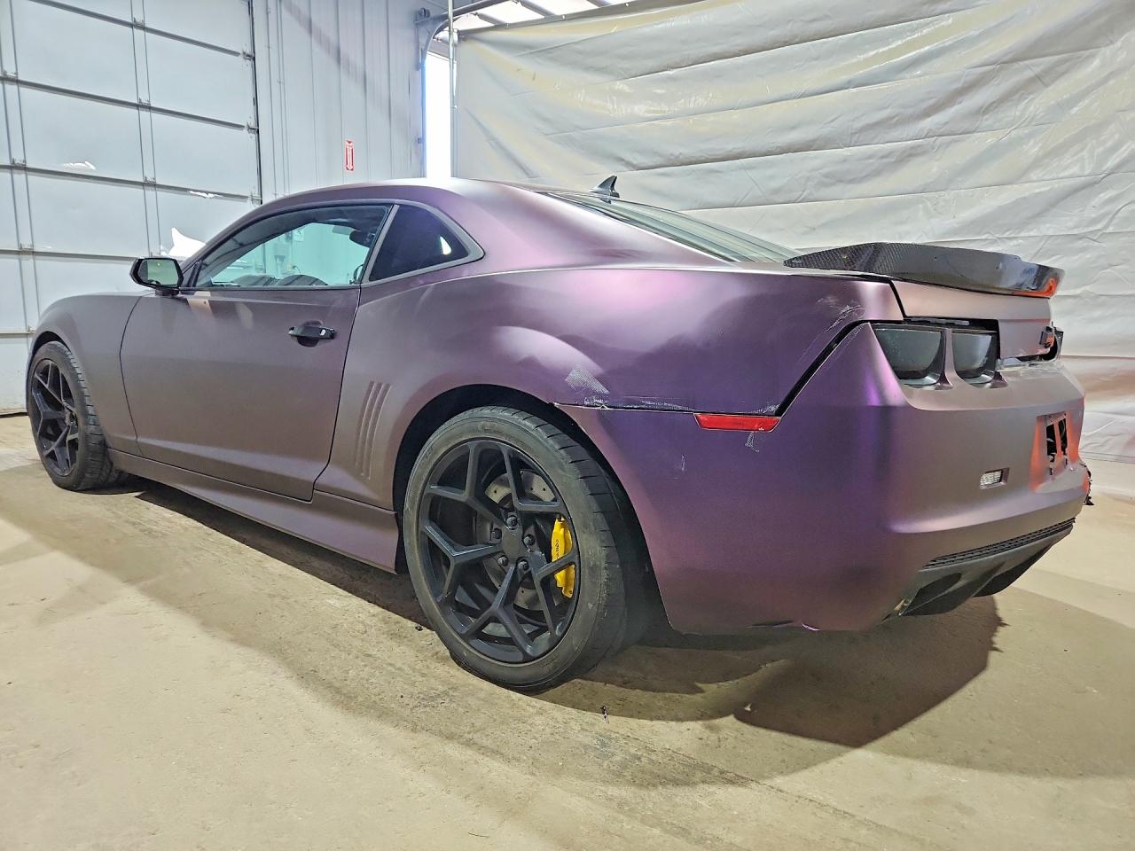 2012 Chevrolet Camaro Ls Purple vin: 2G1FE1E35C9187601