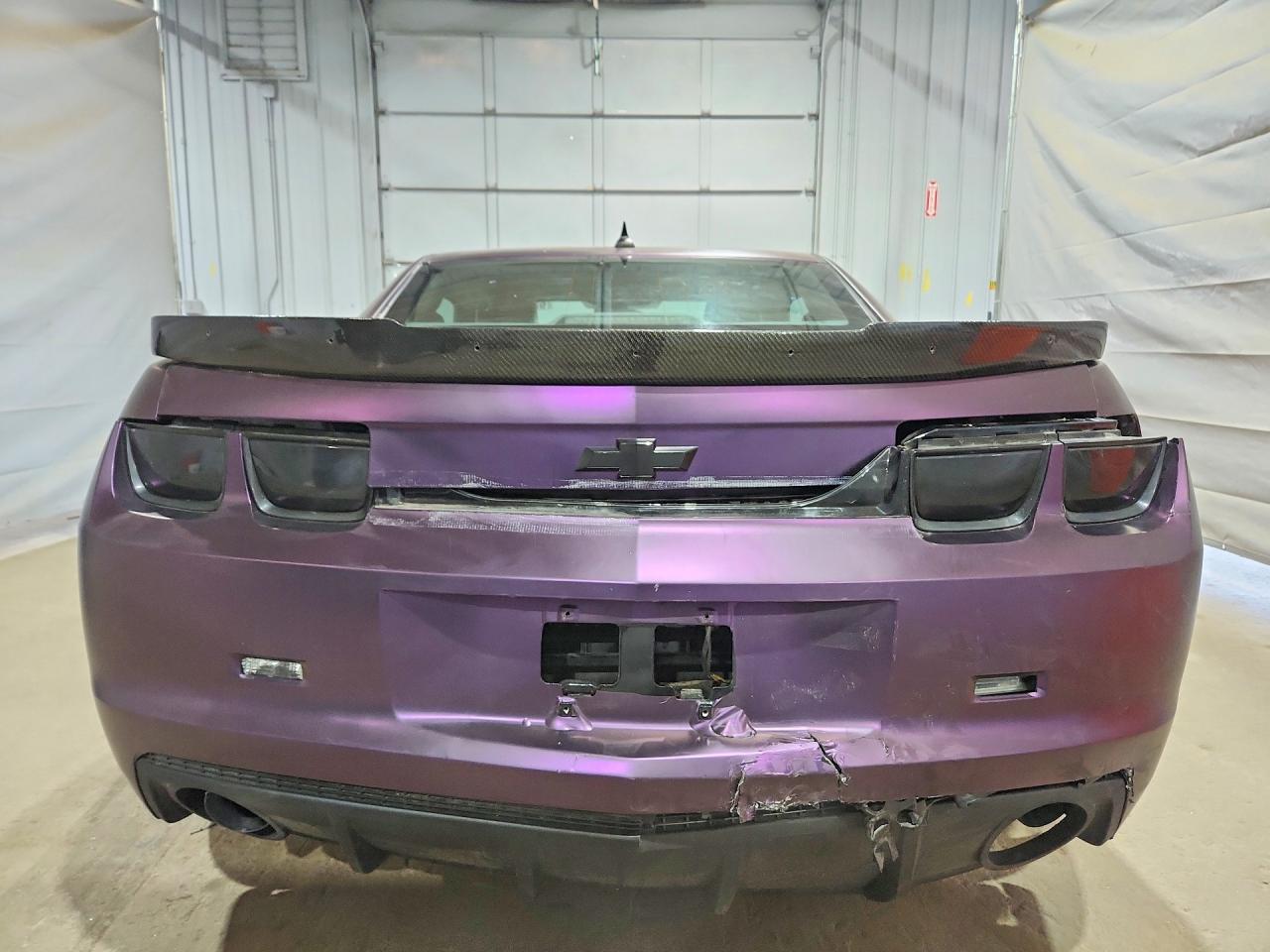 2012 Chevrolet Camaro Ls Purple vin: 2G1FE1E35C9187601