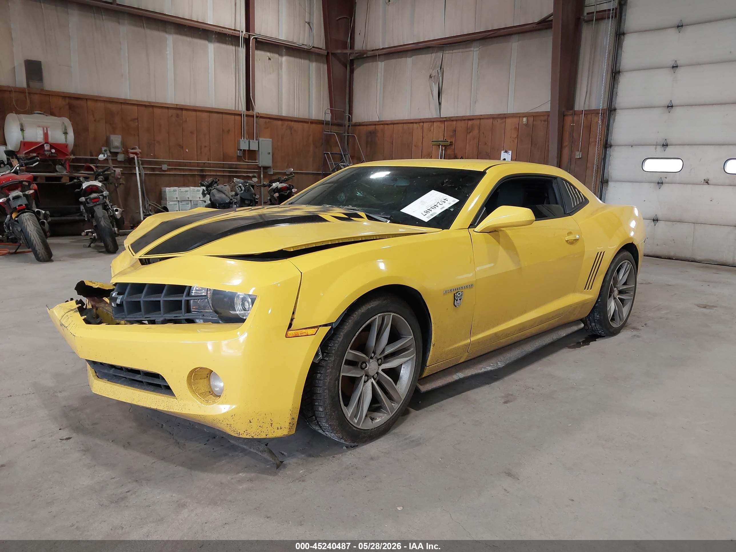 2013 Chevrolet Camaro 1ls Yellow vin: 2G1FE1E35D9208612