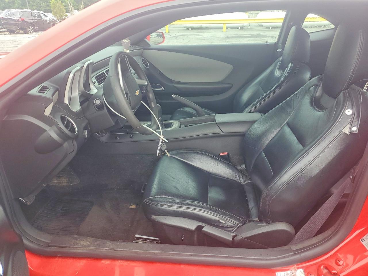 2014 Chevrolet Camaro Ls Red vin: 2G1FE1E35E9206683