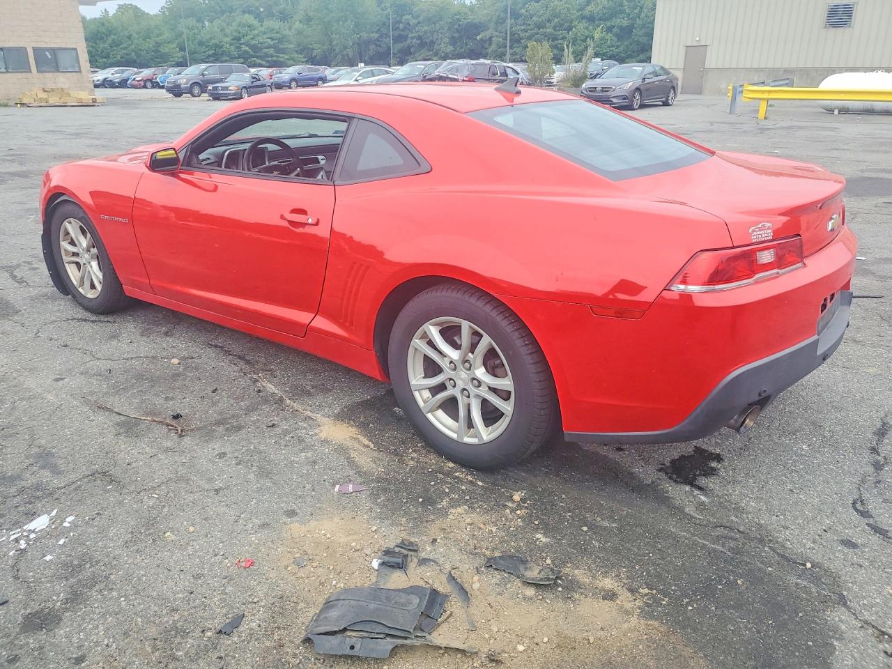 2014 Chevrolet Camaro Ls Red vin: 2G1FE1E35E9206683