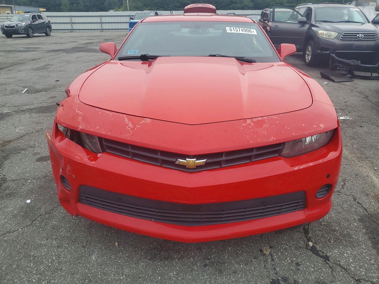 2014 Chevrolet Camaro Ls Red vin: 2G1FE1E35E9206683