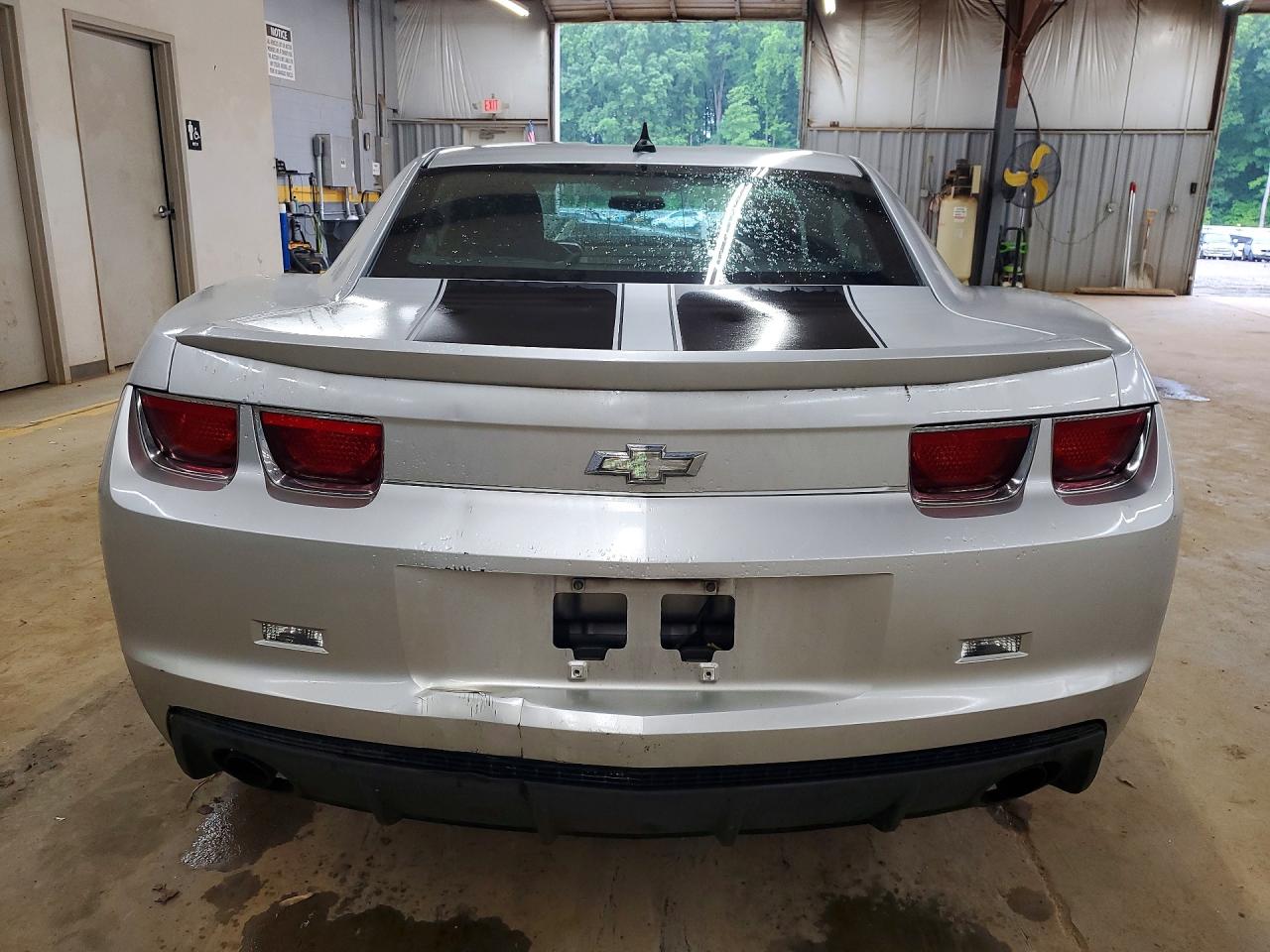 2013 Chevrolet Camaro Ls Silver vin: 2G1FE1E36D9190329