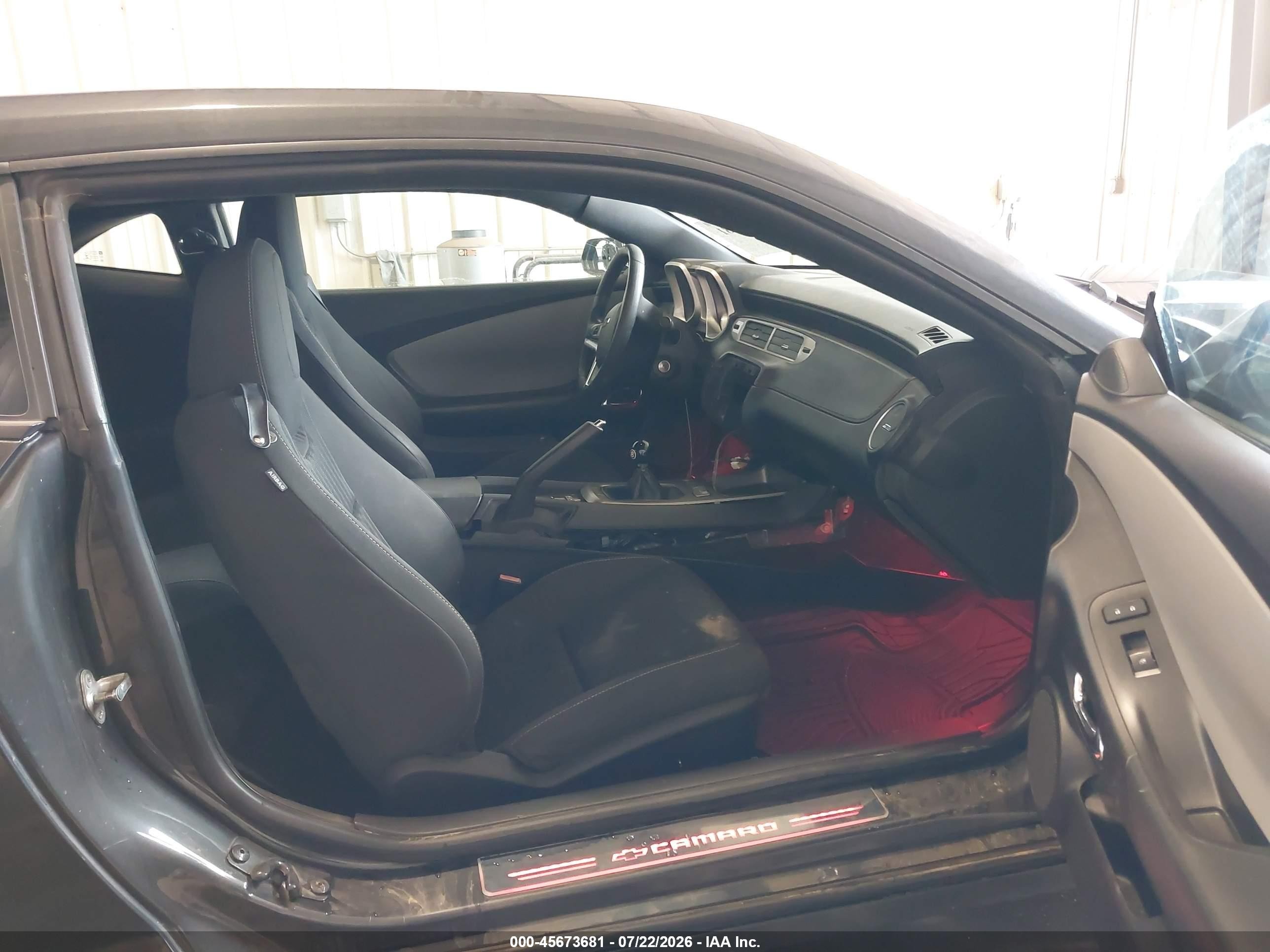 2014 Chevrolet Camaro 1ls Gray vin: 2G1FE1E36E9132464