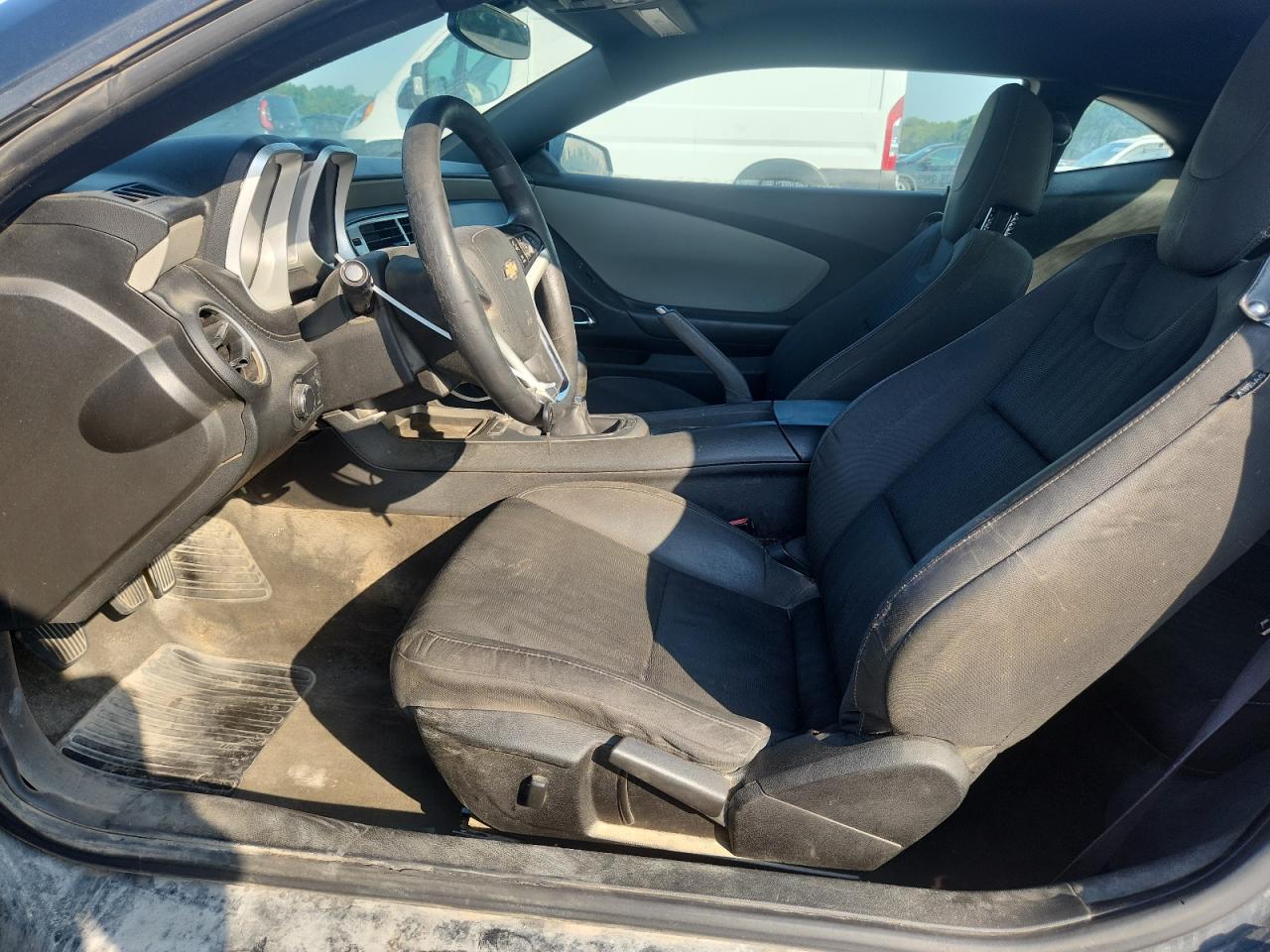 2014 Chevrolet Camaro Ls Gray vin: 2G1FE1E36E9210919