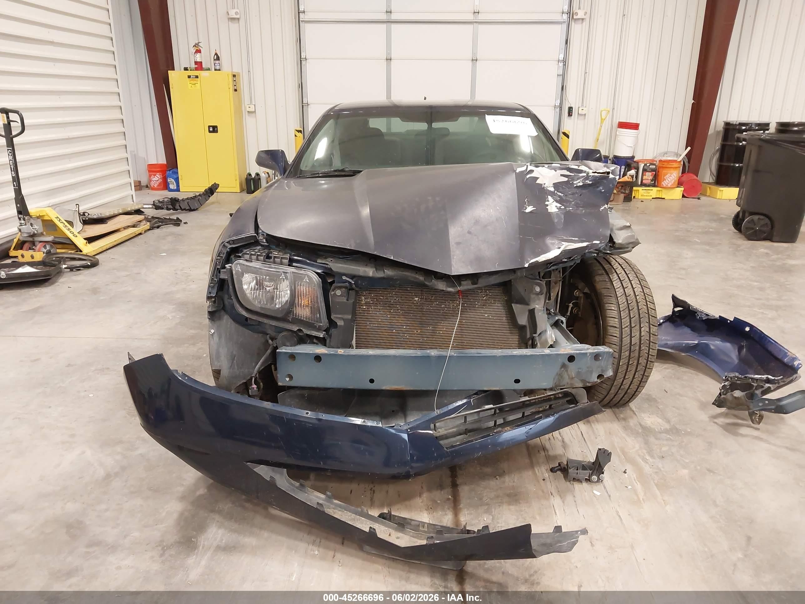 2012 Chevrolet Camaro 1ls Blue vin: 2G1FE1E37C9140084