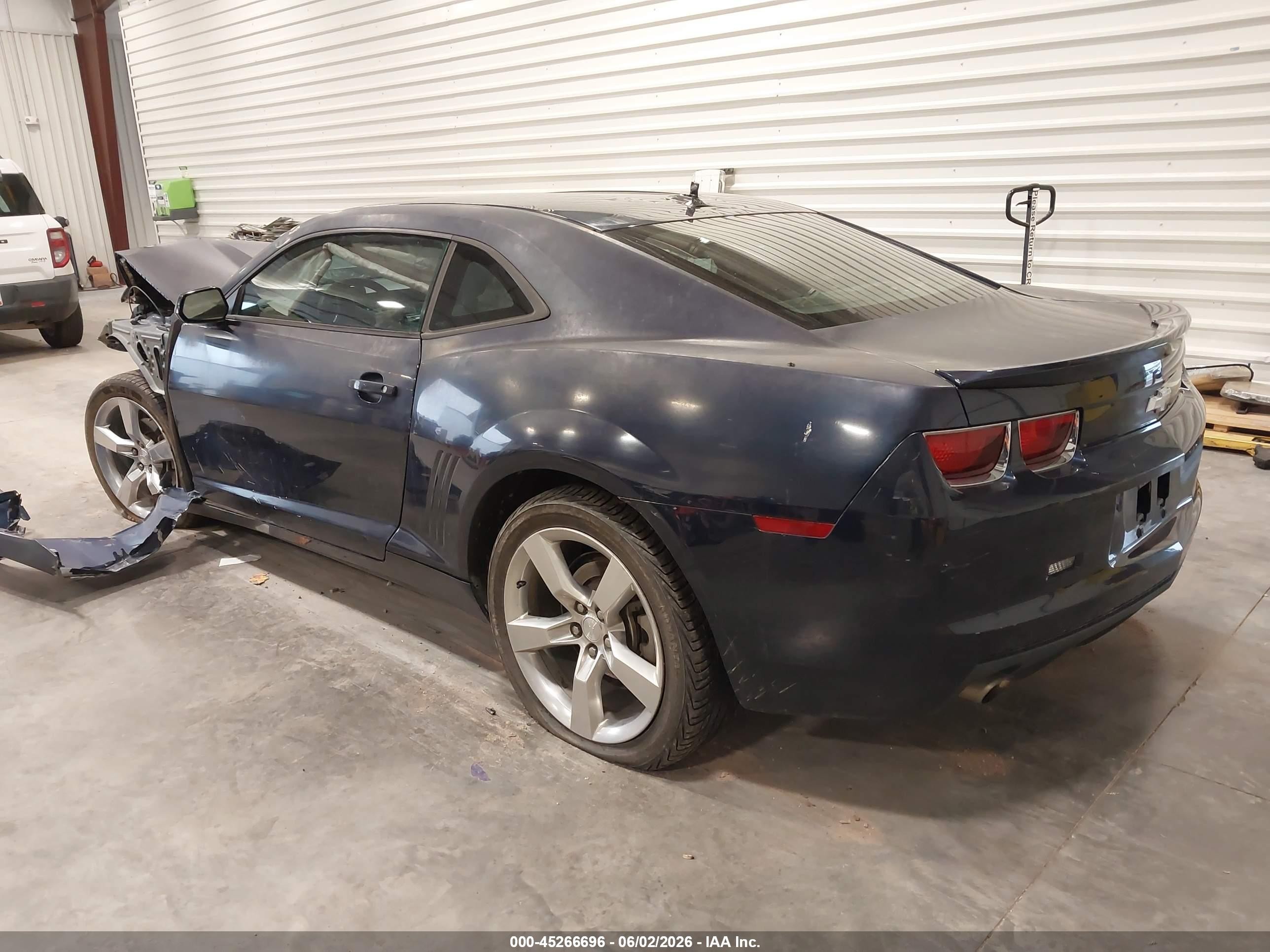 2012 Chevrolet Camaro 1ls Blue vin: 2G1FE1E37C9140084