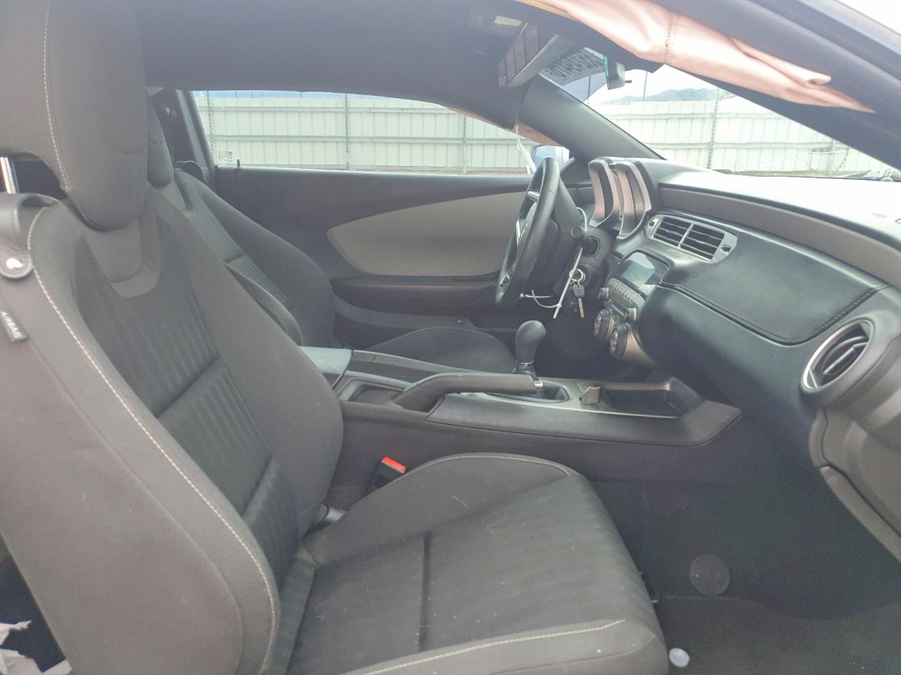 2013 Chevrolet Camaro Ls Silver vin: 2G1FE1E37D9182885