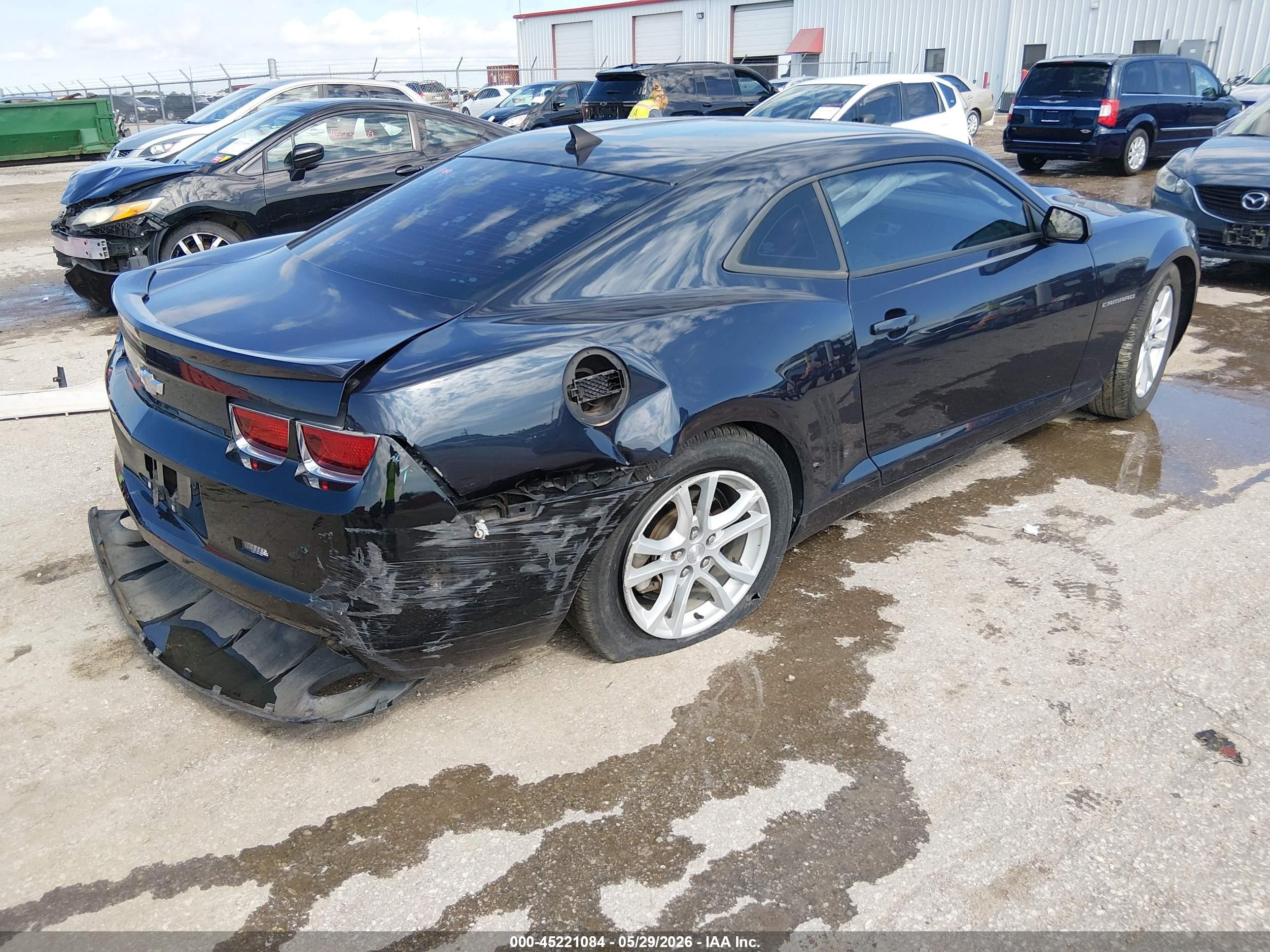 2013 Chevrolet Camaro 1ls Black vin: 2G1FE1E37D9205274