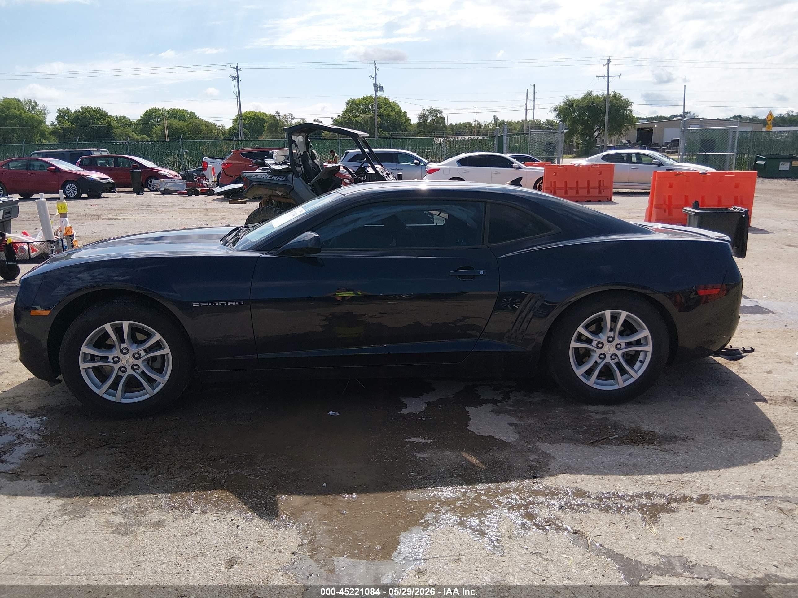2013 Chevrolet Camaro 1ls Black vin: 2G1FE1E37D9205274