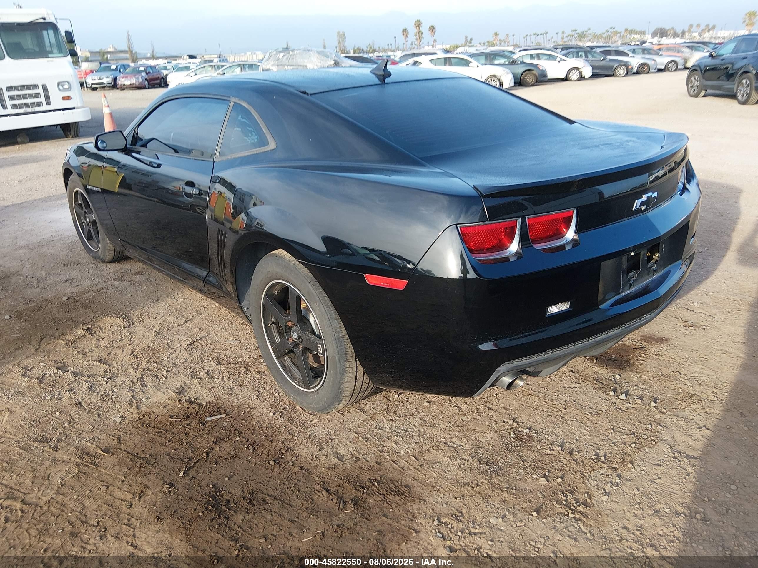 2013 Chevrolet Camaro 1ls Black vin: 2G1FE1E37D9233222