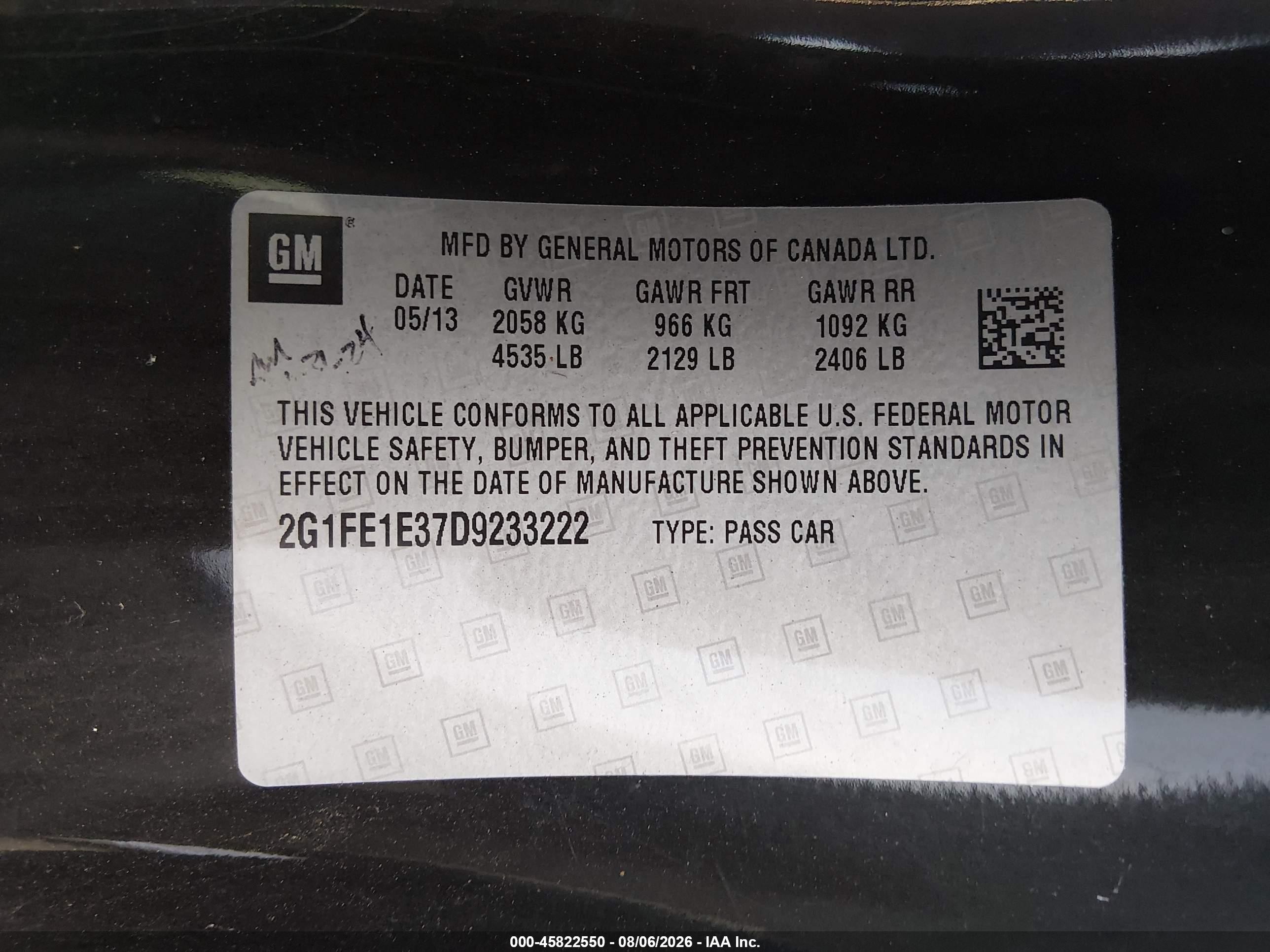 2013 Chevrolet Camaro 1ls Black vin: 2G1FE1E37D9233222