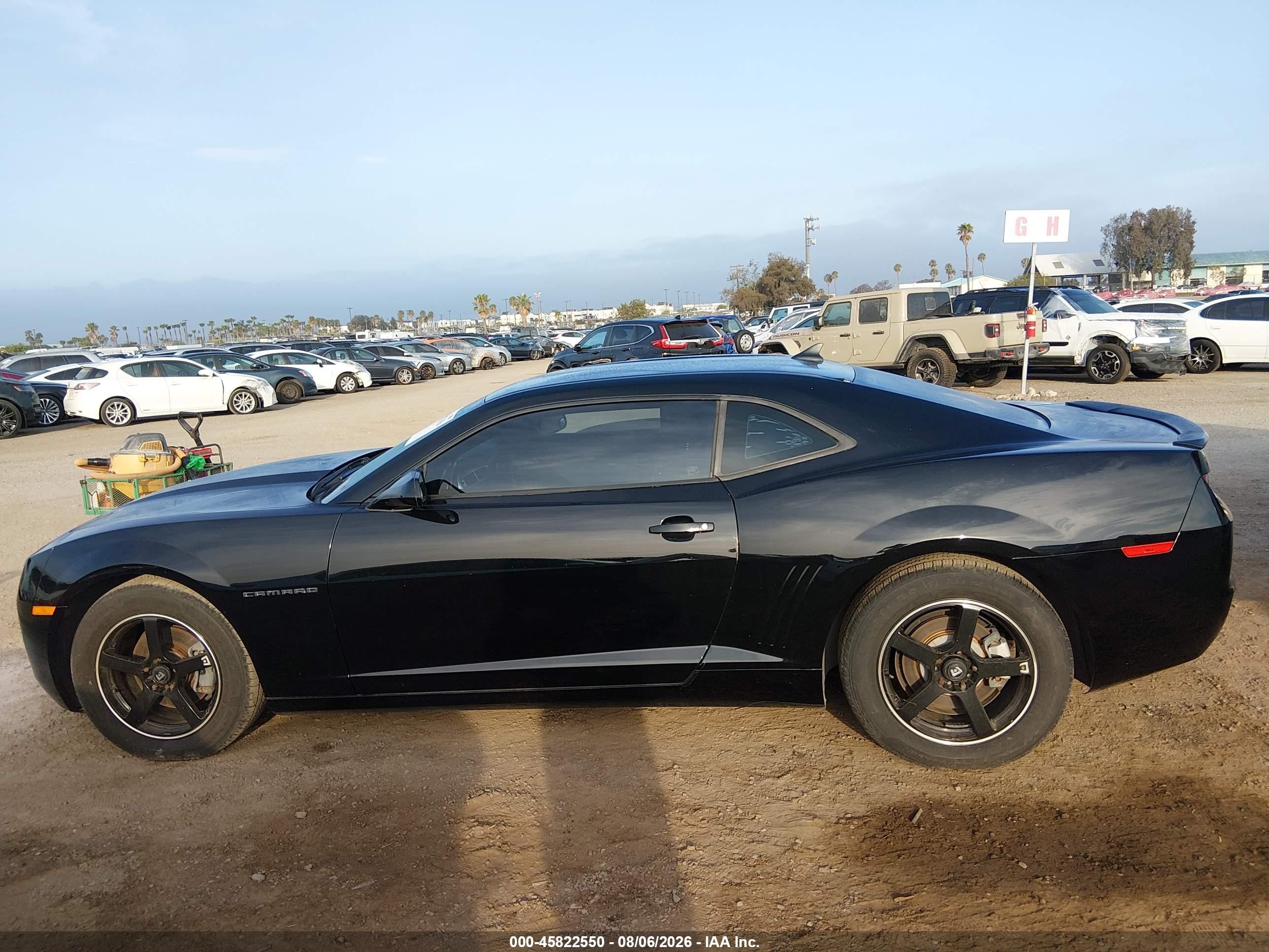 2013 Chevrolet Camaro 1ls Black vin: 2G1FE1E37D9233222