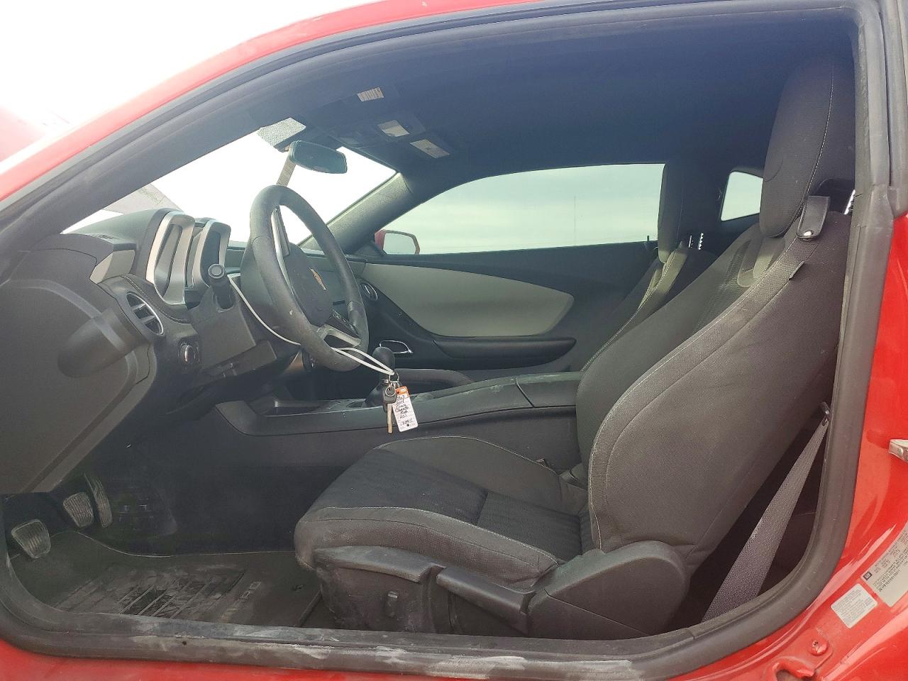 2014 Chevrolet Camaro Ls Red vin: 2G1FE1E37E9172911