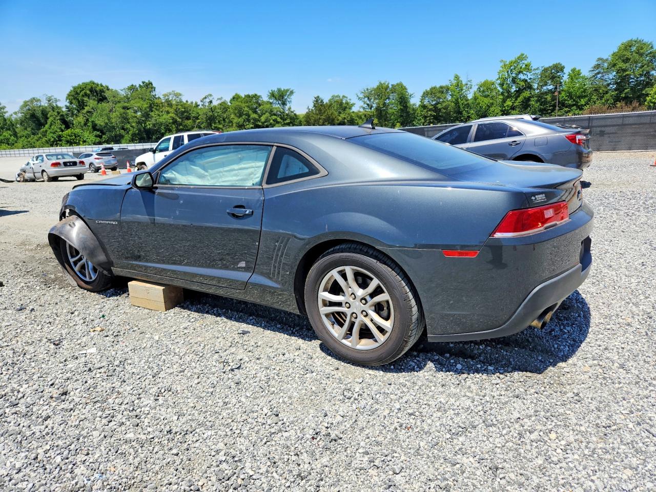 2014 Chevrolet Camaro Ls Black vin: 2G1FE1E37E9215899