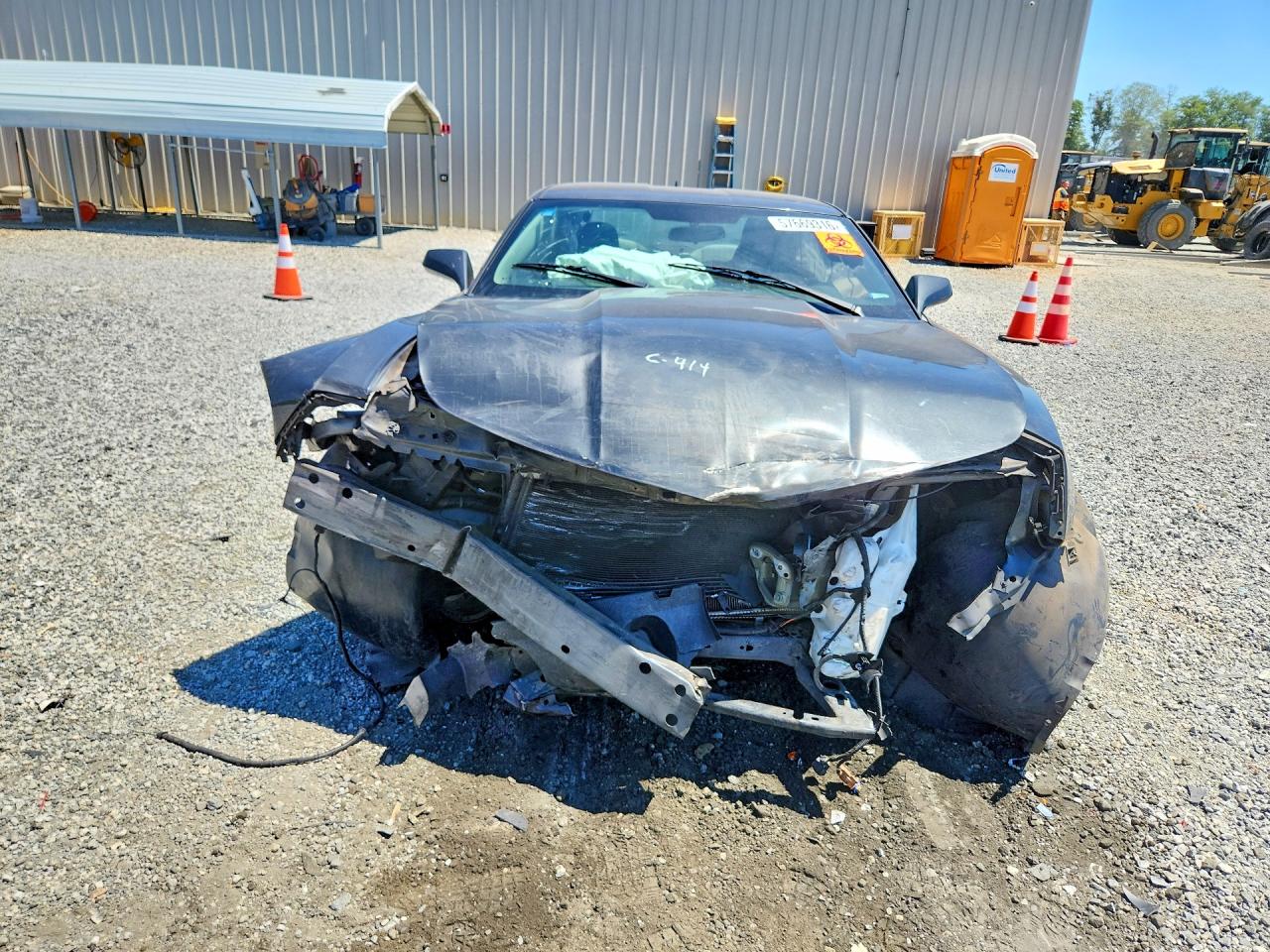 2014 Chevrolet Camaro Ls Black vin: 2G1FE1E37E9215899