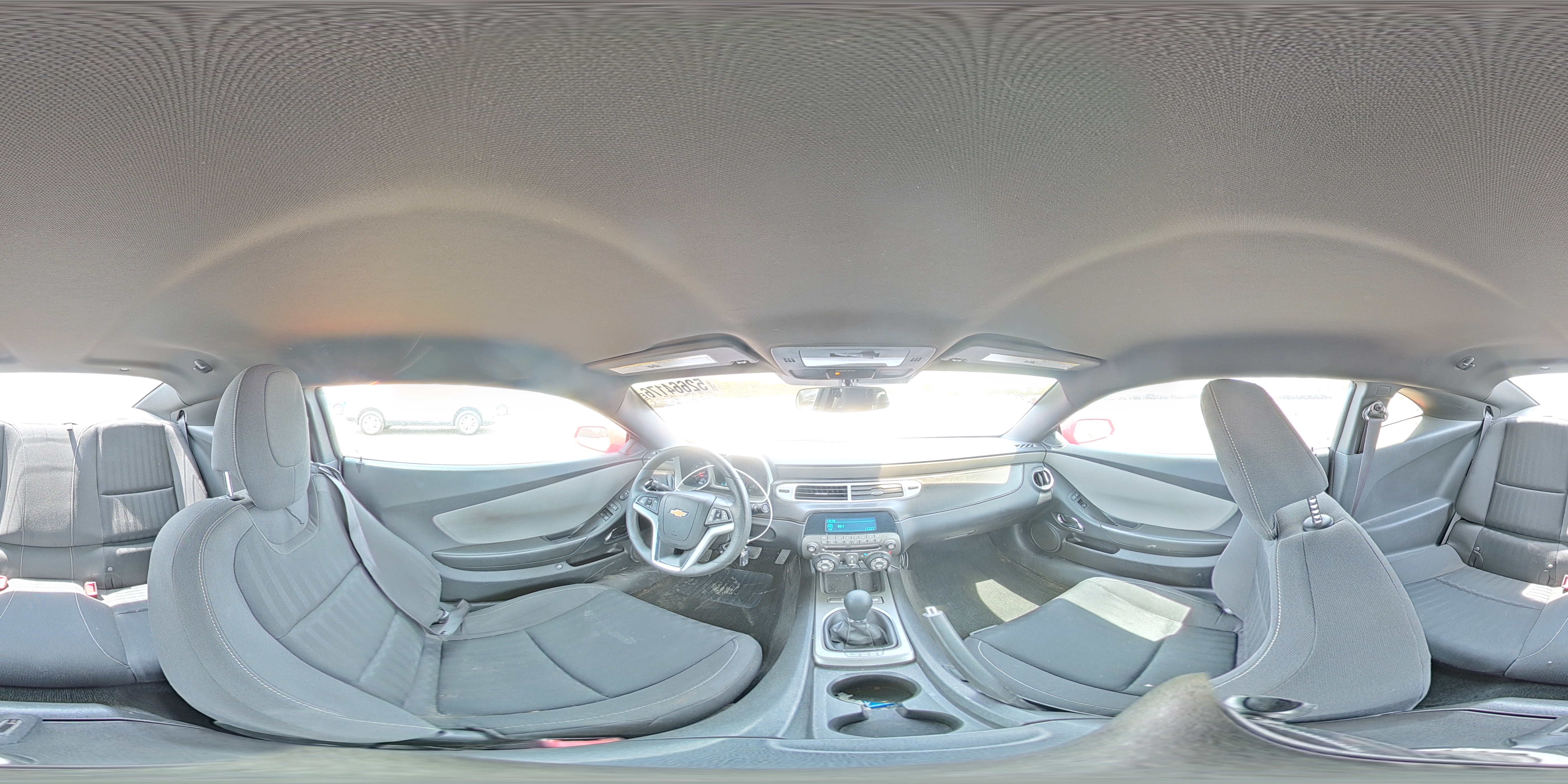 2014 Chevrolet Camaro Ls Red vin: 2G1FE1E37E9245890