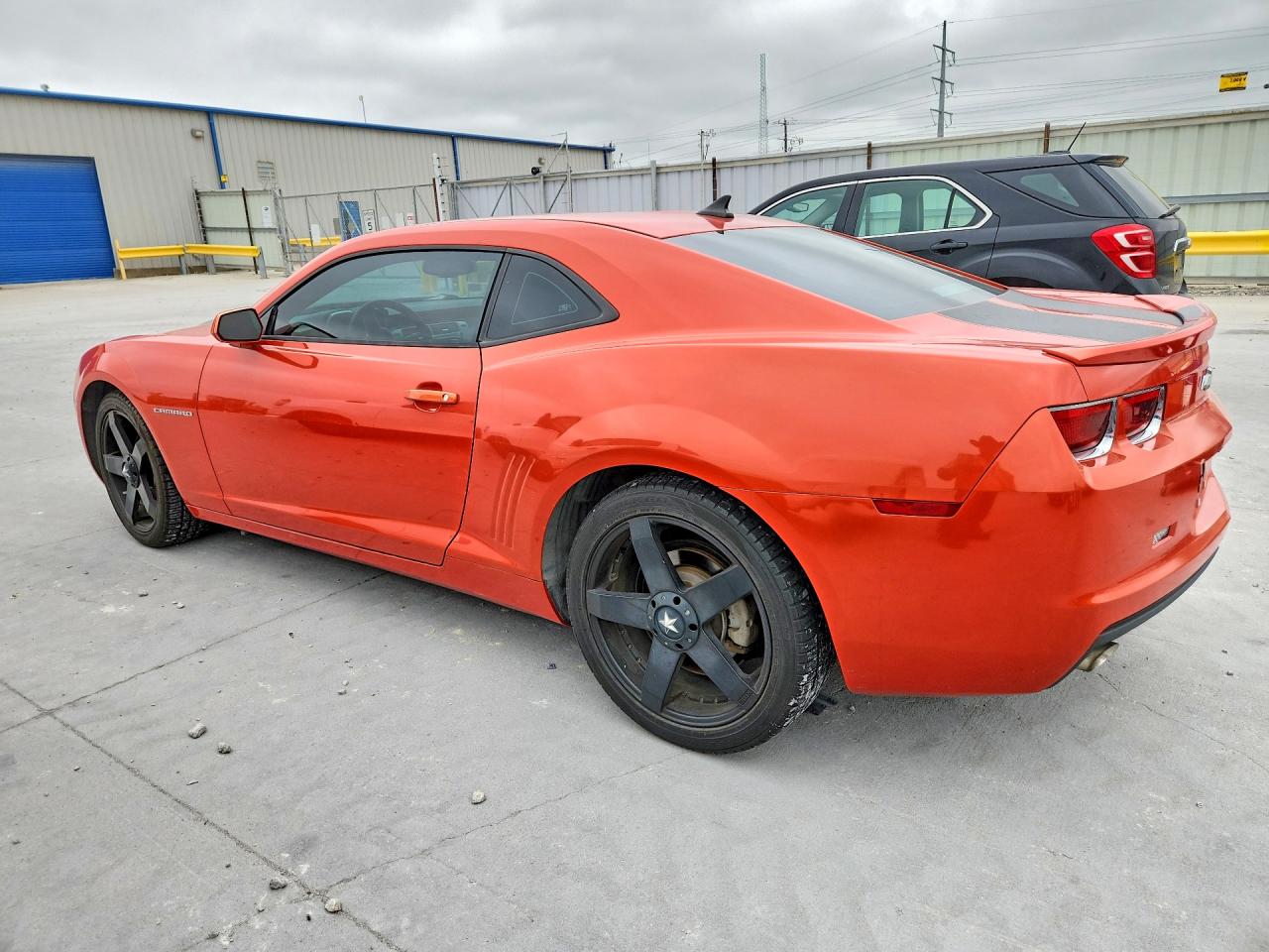 2012 Chevrolet Camaro Ls Orange vin: 2G1FE1E38C9105828