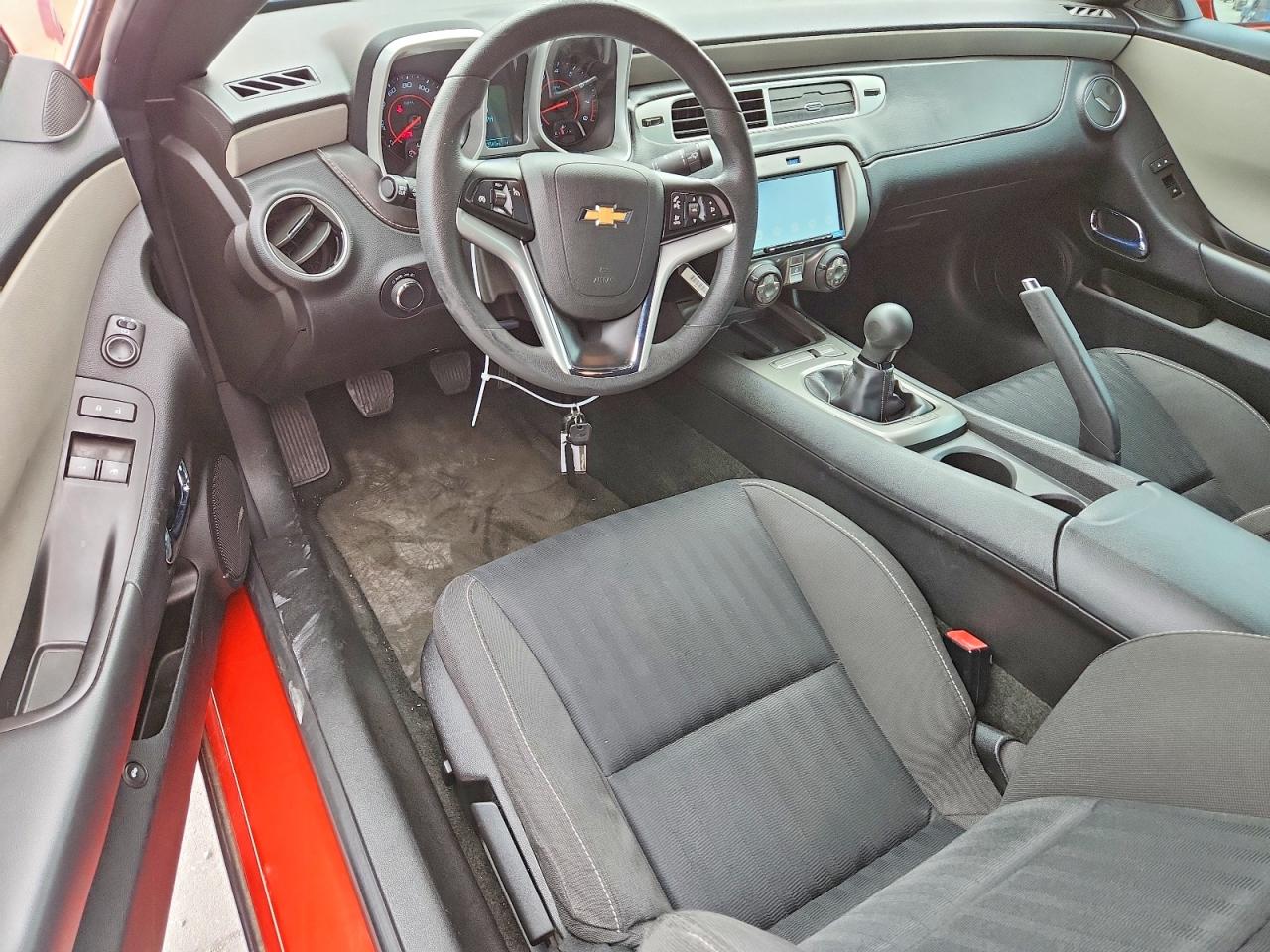 2012 Chevrolet Camaro Ls Orange vin: 2G1FE1E38C9105828