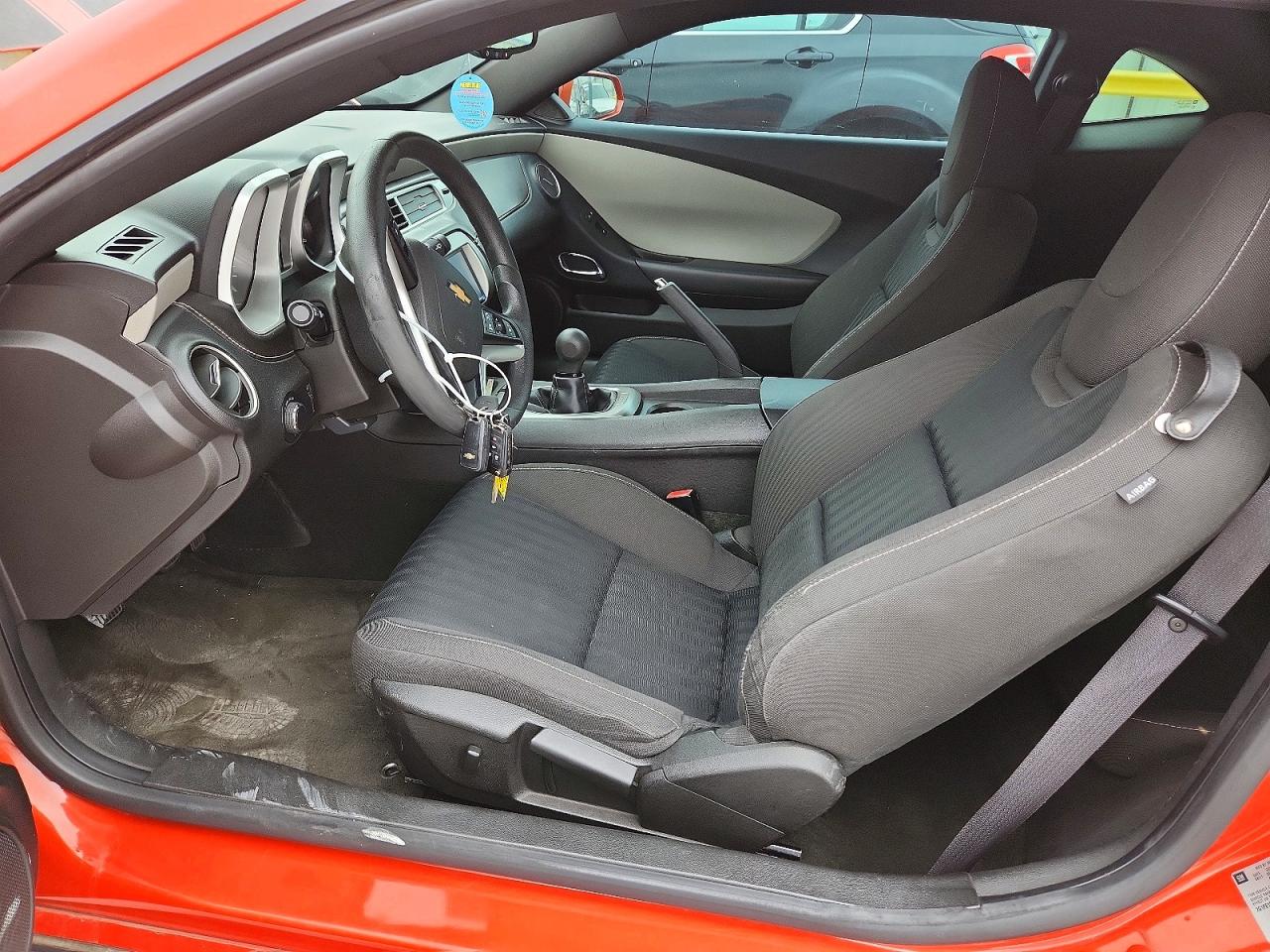 2012 Chevrolet Camaro Ls Orange vin: 2G1FE1E38C9105828