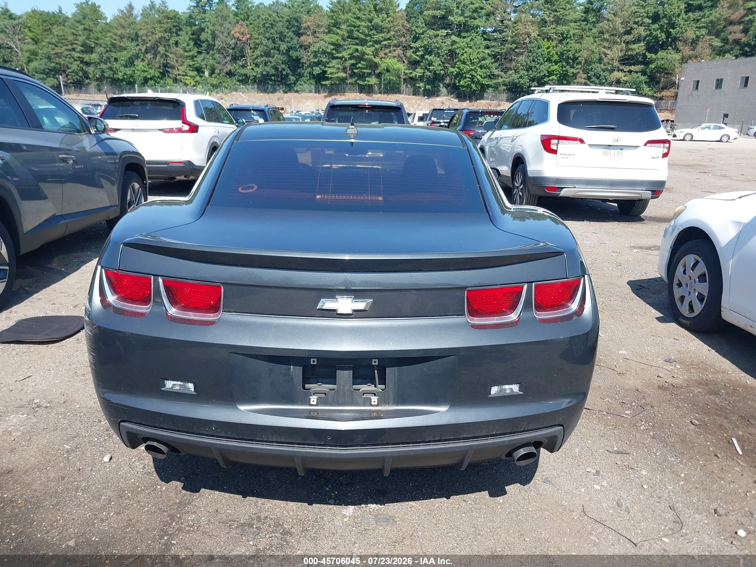 2012 Chevrolet Camaro 1ls Black vin: 2G1FE1E38C9179766