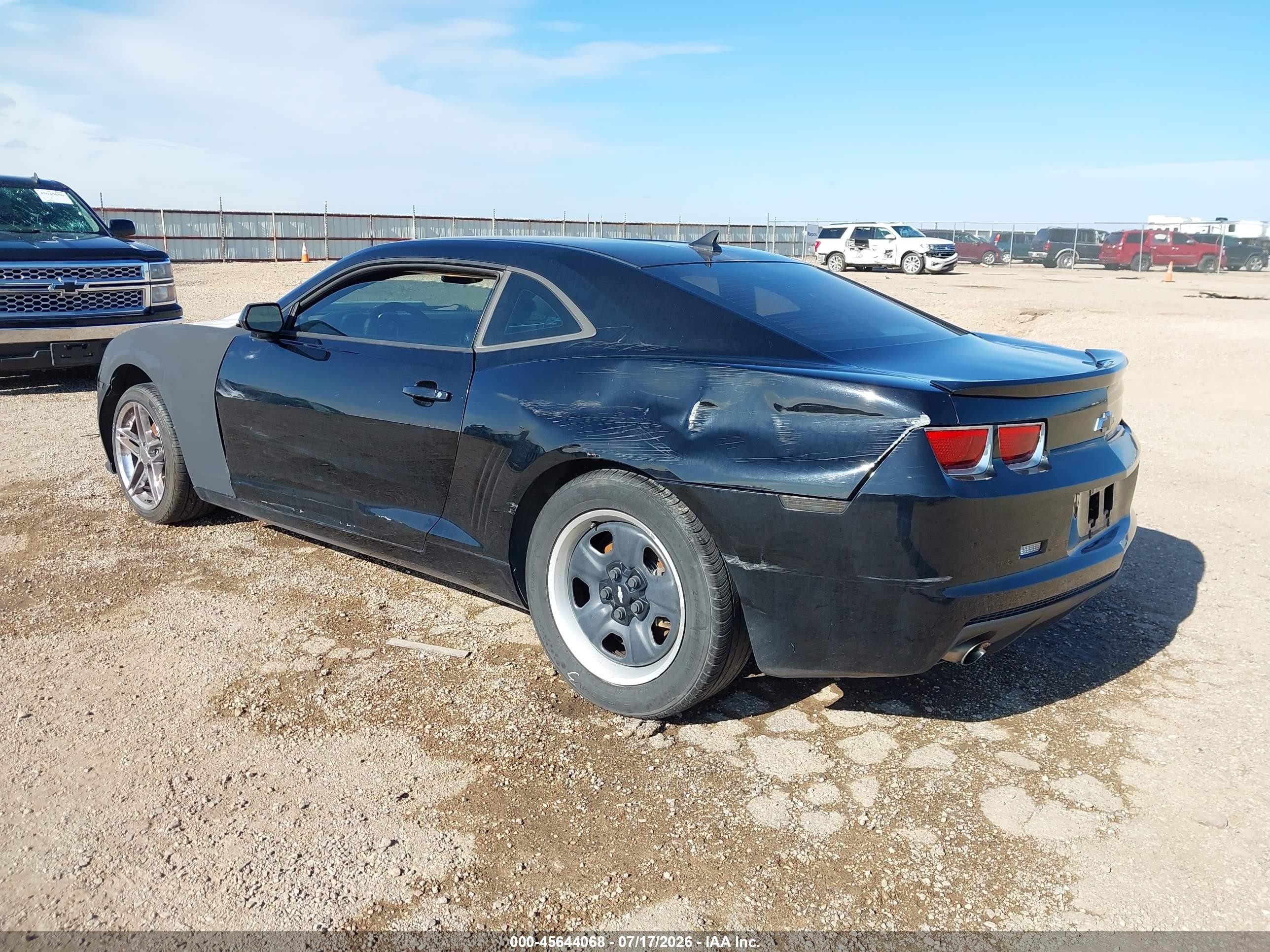 2013 Chevrolet Camaro 1ls Black vin: 2G1FE1E38D9129886