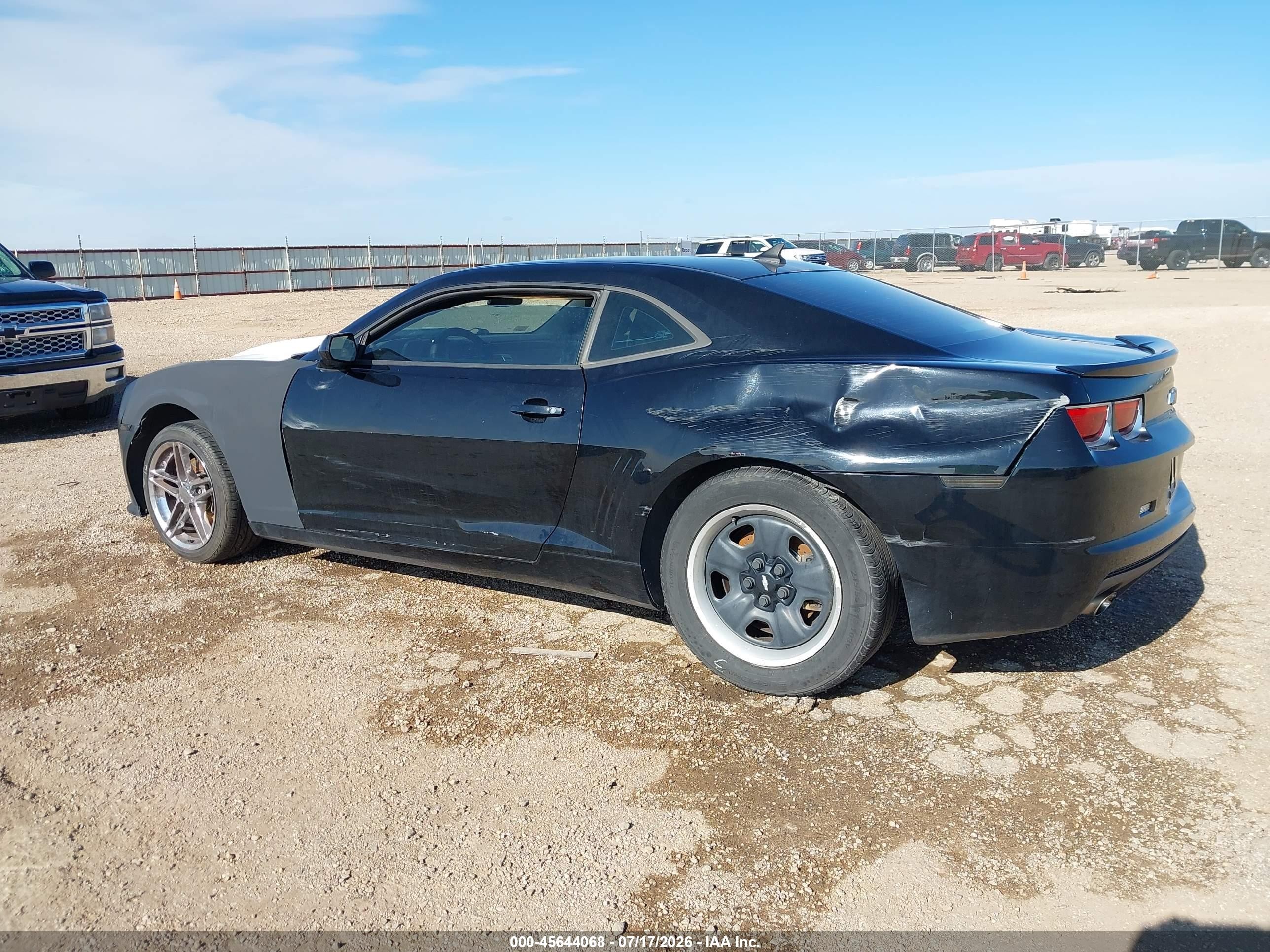 2013 Chevrolet Camaro 1ls Black vin: 2G1FE1E38D9129886