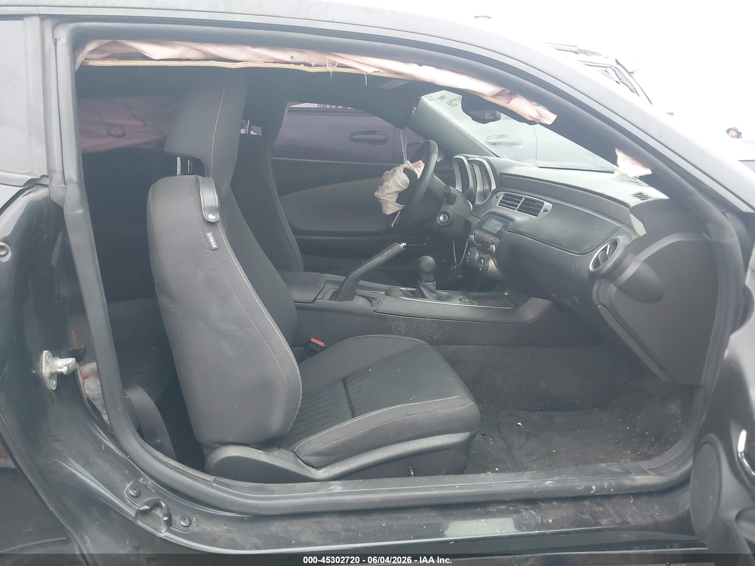 2012 Chevrolet Camaro 1ls Black vin: 2G1FE1E39C9196186