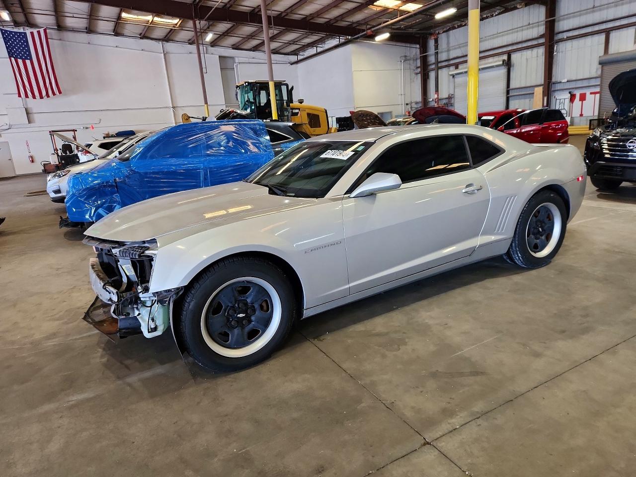 2012 Chevrolet Camaro Ls Серебряный vin: 2G1FE1E39C9198455