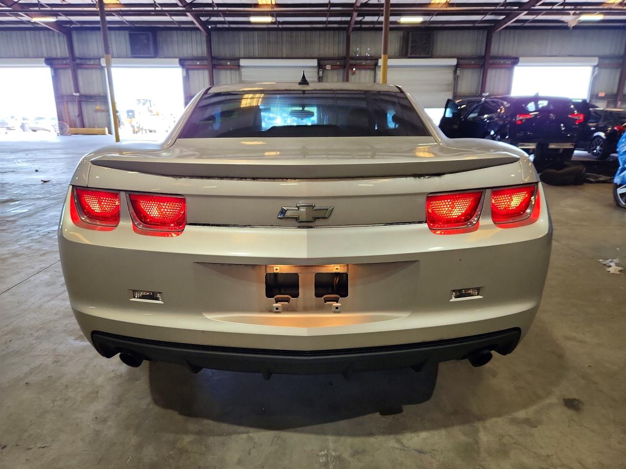 2012 Chevrolet Camaro Ls Silver vin: 2G1FE1E39C9198455