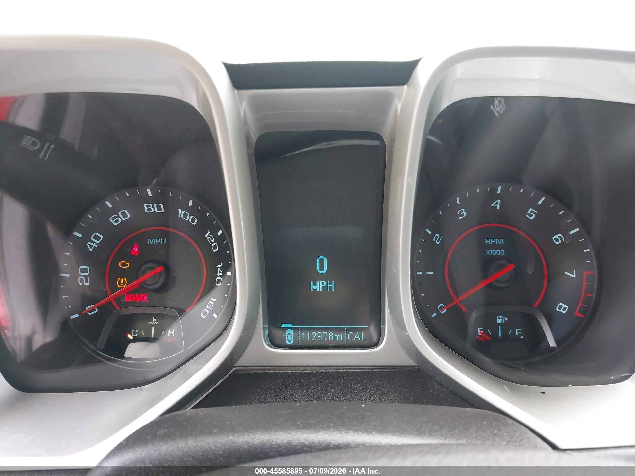 2013 Chevrolet Camaro 1ls Red vin: 2G1FE1E39D9122090