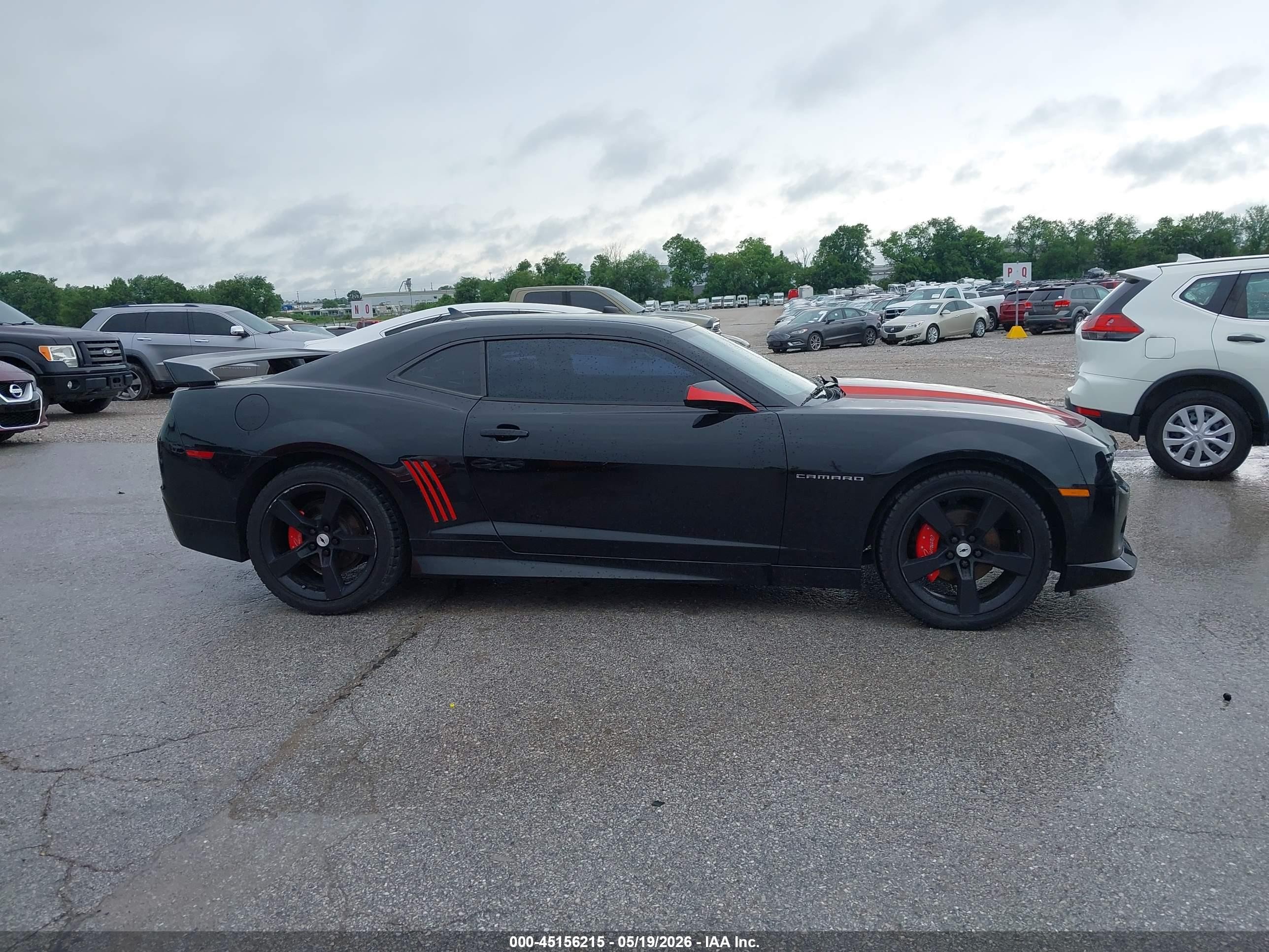 2012 Chevrolet Camaro 1ls Black vin: 2G1FE1E3XC9110657