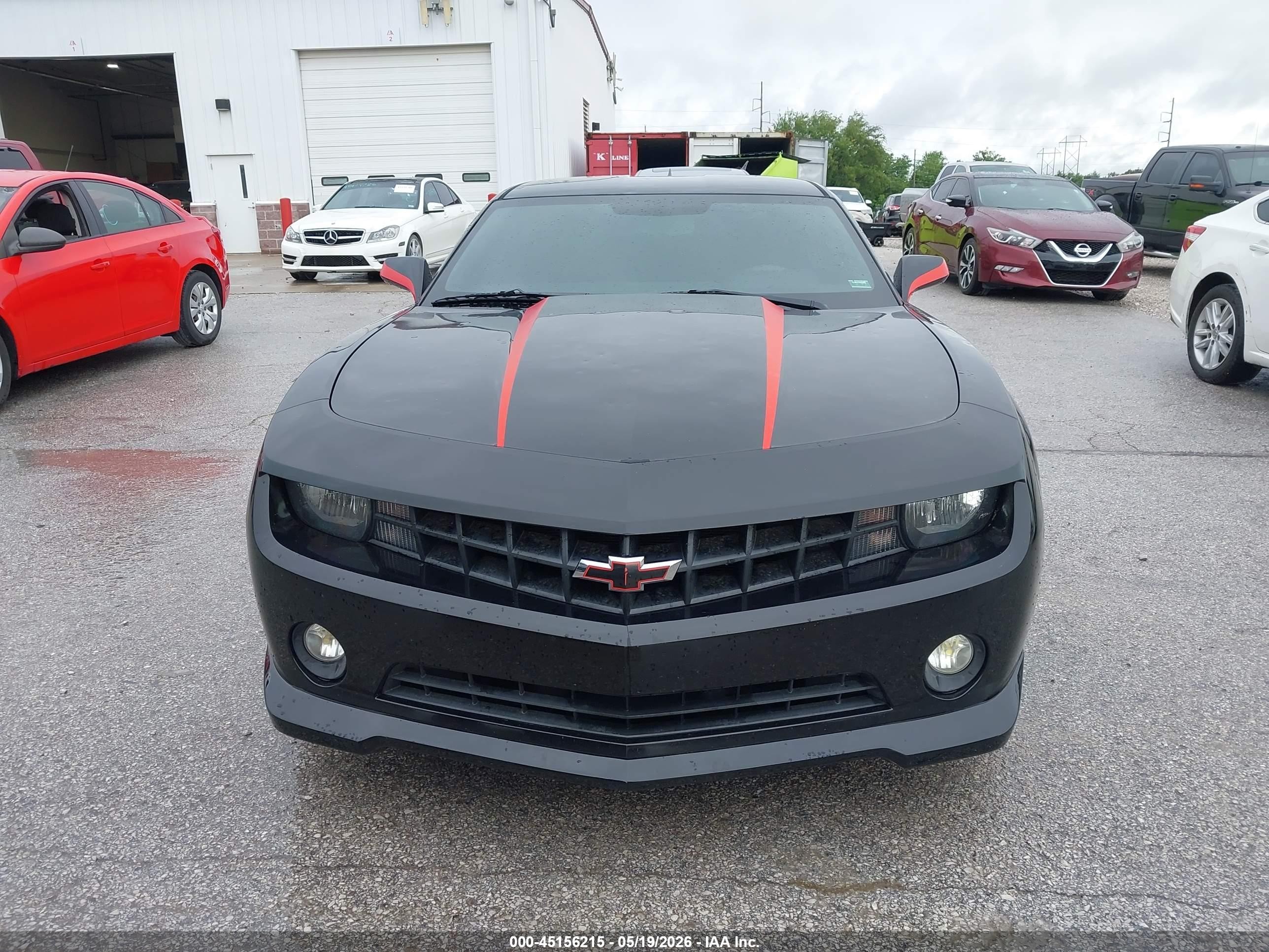 2012 Chevrolet Camaro 1ls Black vin: 2G1FE1E3XC9110657