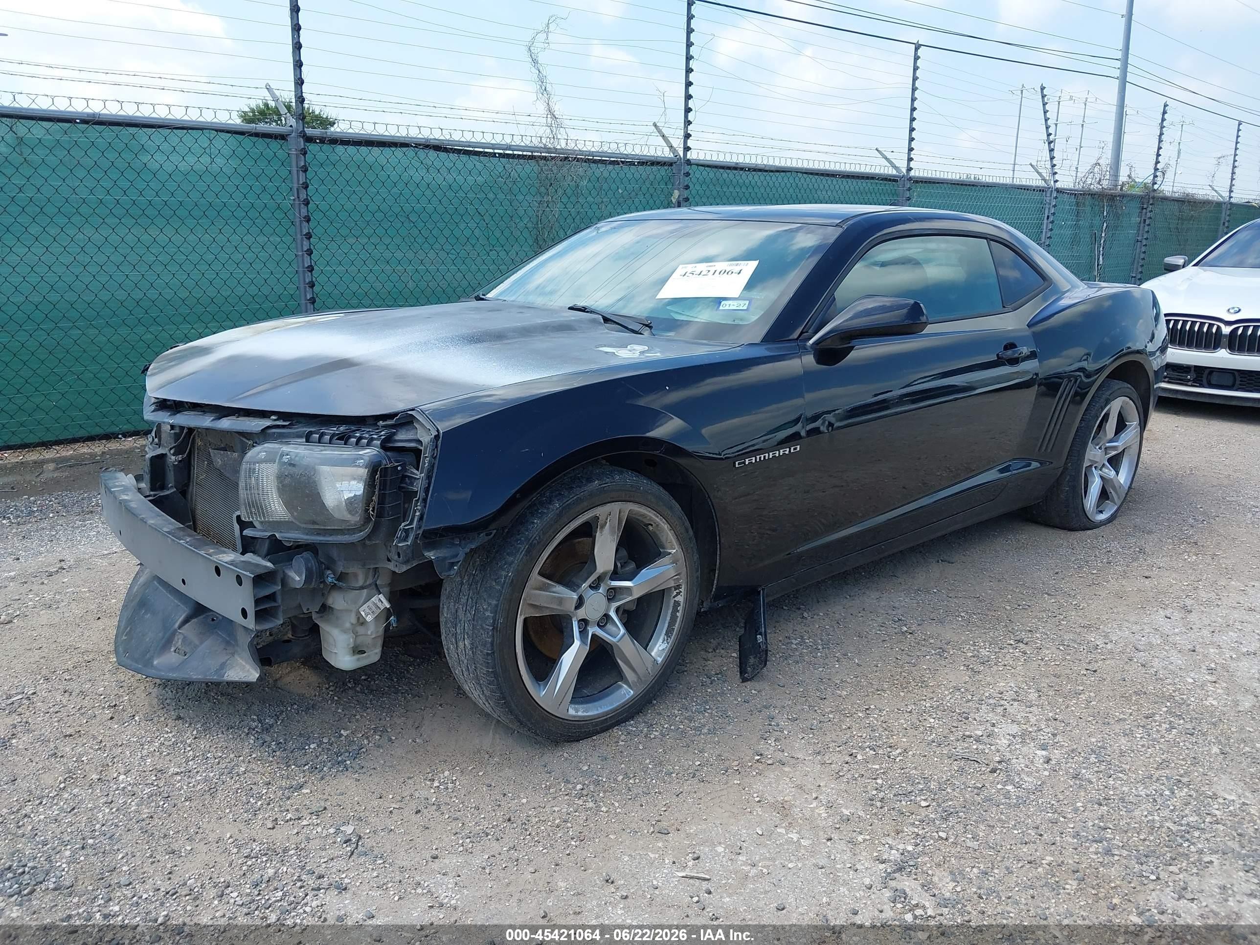2012 Chevrolet Camaro 1ls Black vin: 2G1FE1E3XC9118807