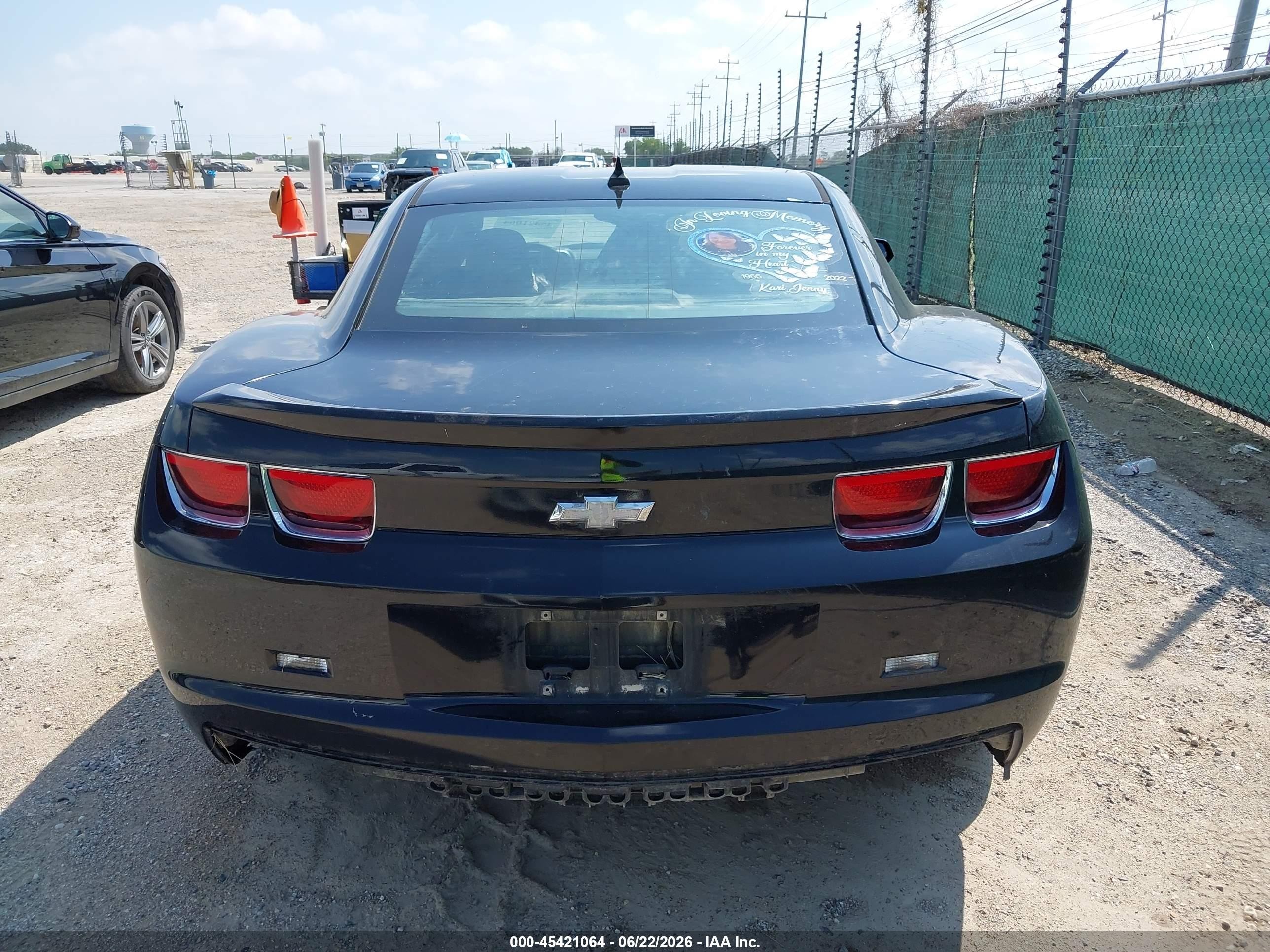2012 Chevrolet Camaro 1ls Black vin: 2G1FE1E3XC9118807