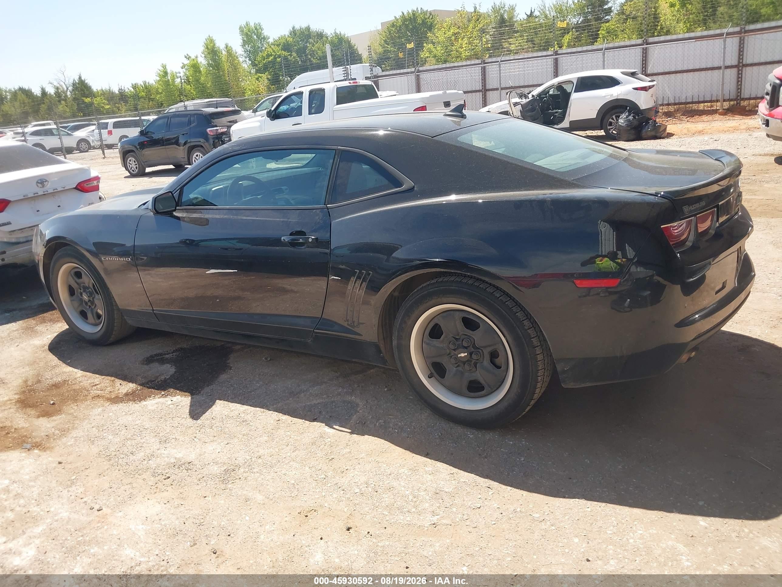 2012 Chevrolet Camaro 1ls Black vin: 2G1FE1E3XC9167439