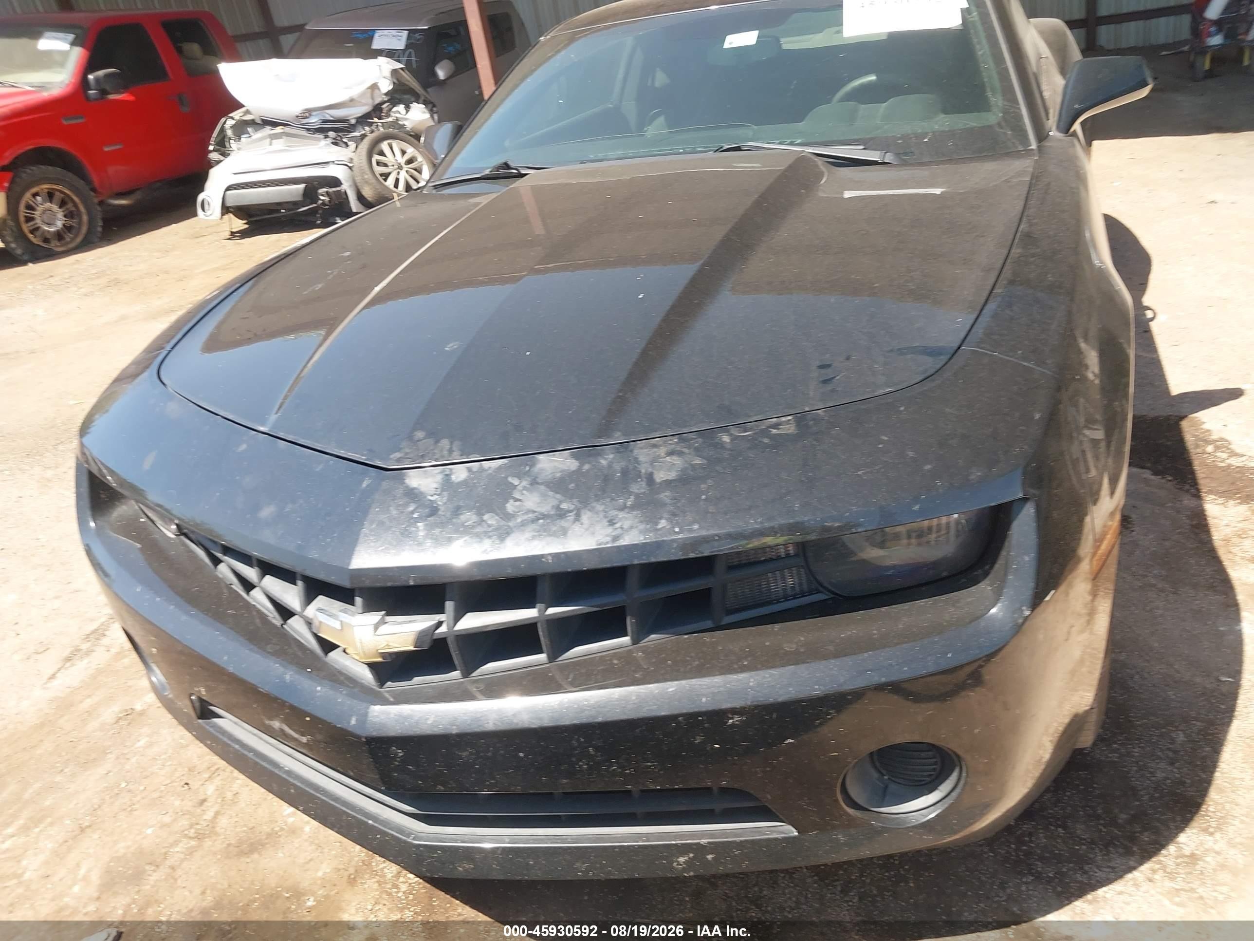 2012 Chevrolet Camaro 1ls Black vin: 2G1FE1E3XC9167439